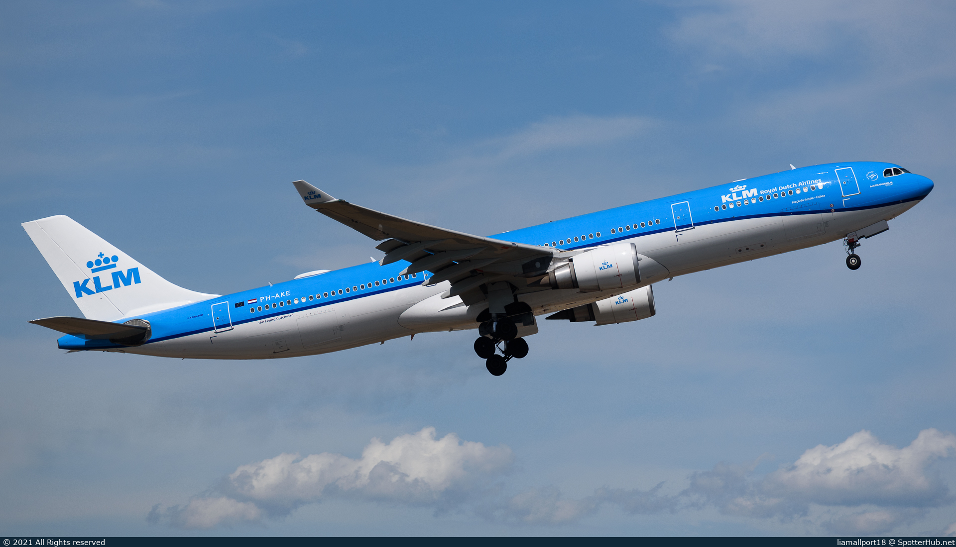 Photo of PH-AKE - Airbus A330-303 operated by KLM Royal Dutch Airlines