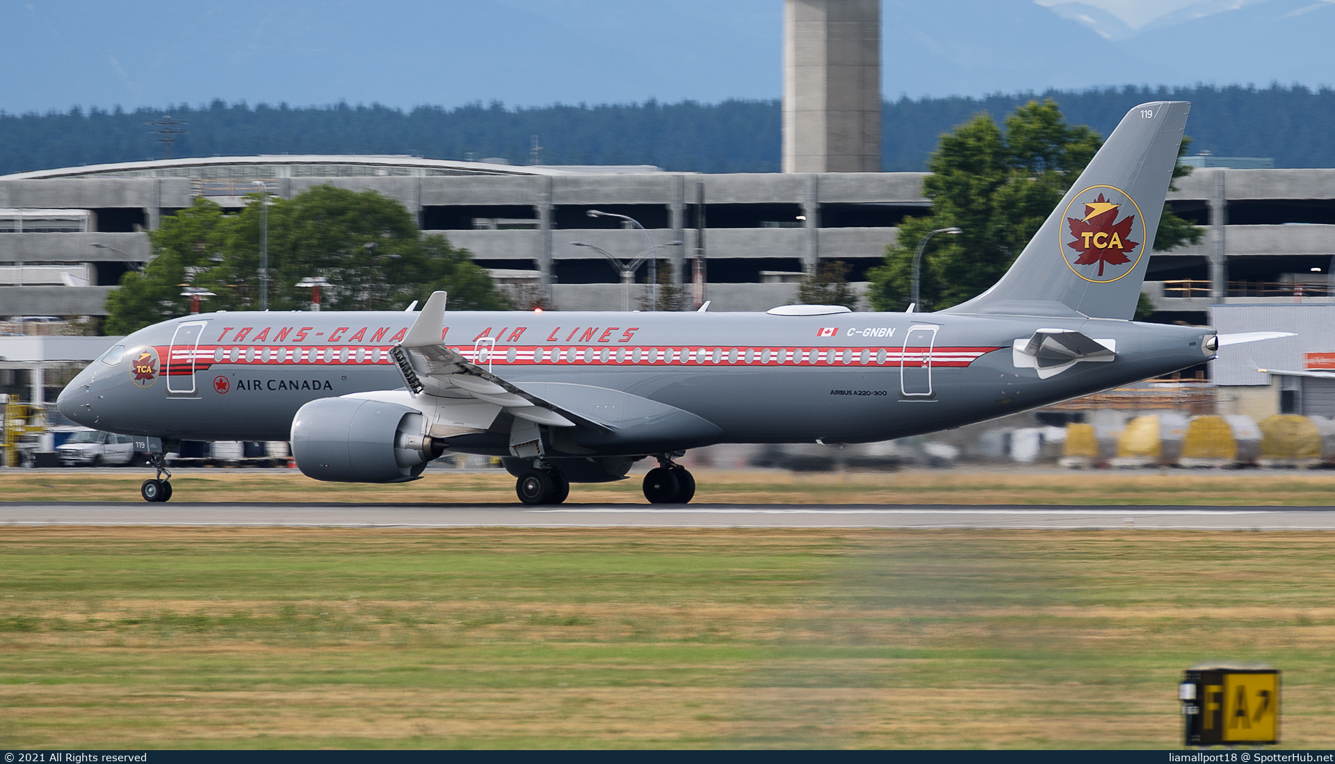 Photo of C-GNBN - Airbus A220-300 operated by Air Canada