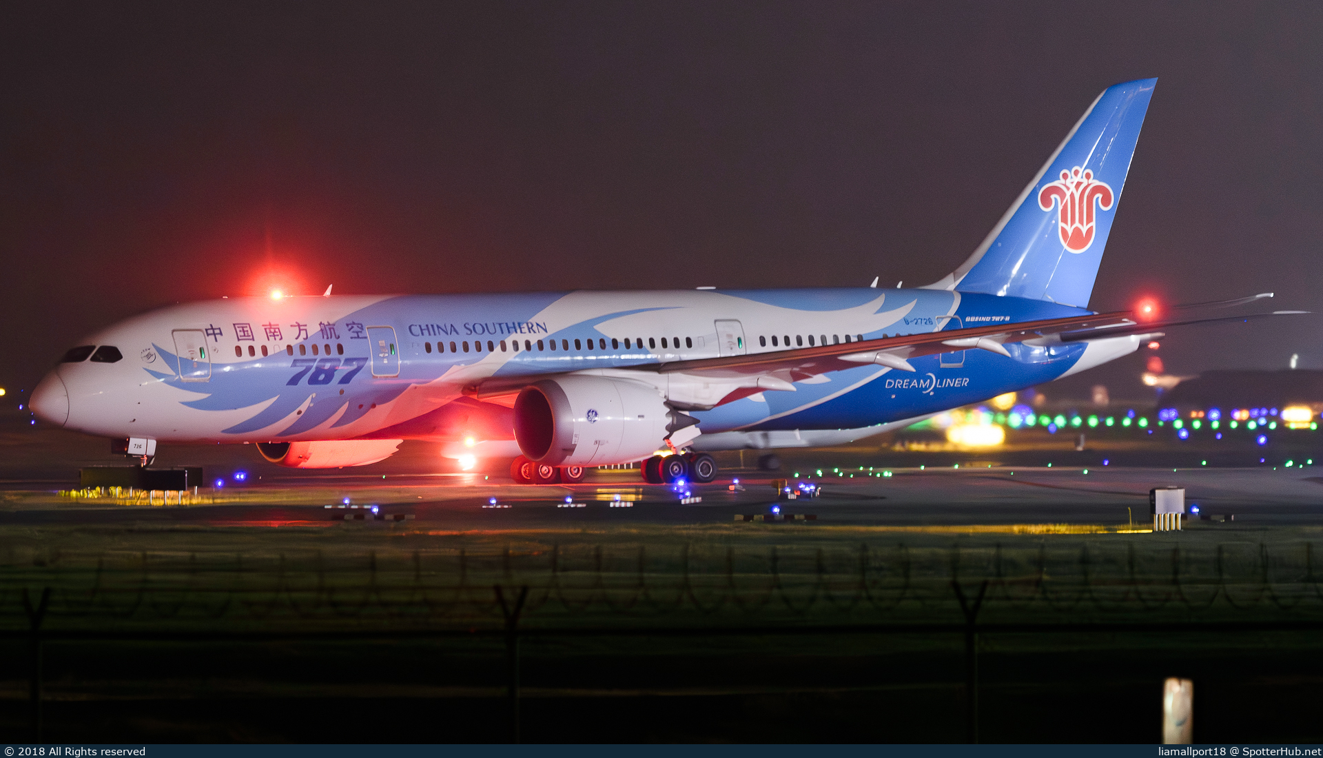 Photo of B-2726 - Boeing 787-8 Dreamliner operated by China Southern Airlines