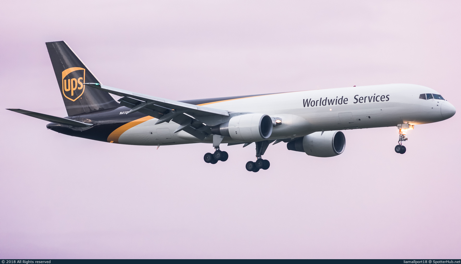 Photo of N410UP - Boeing 757-24APF operated by UPS United Parcel Service