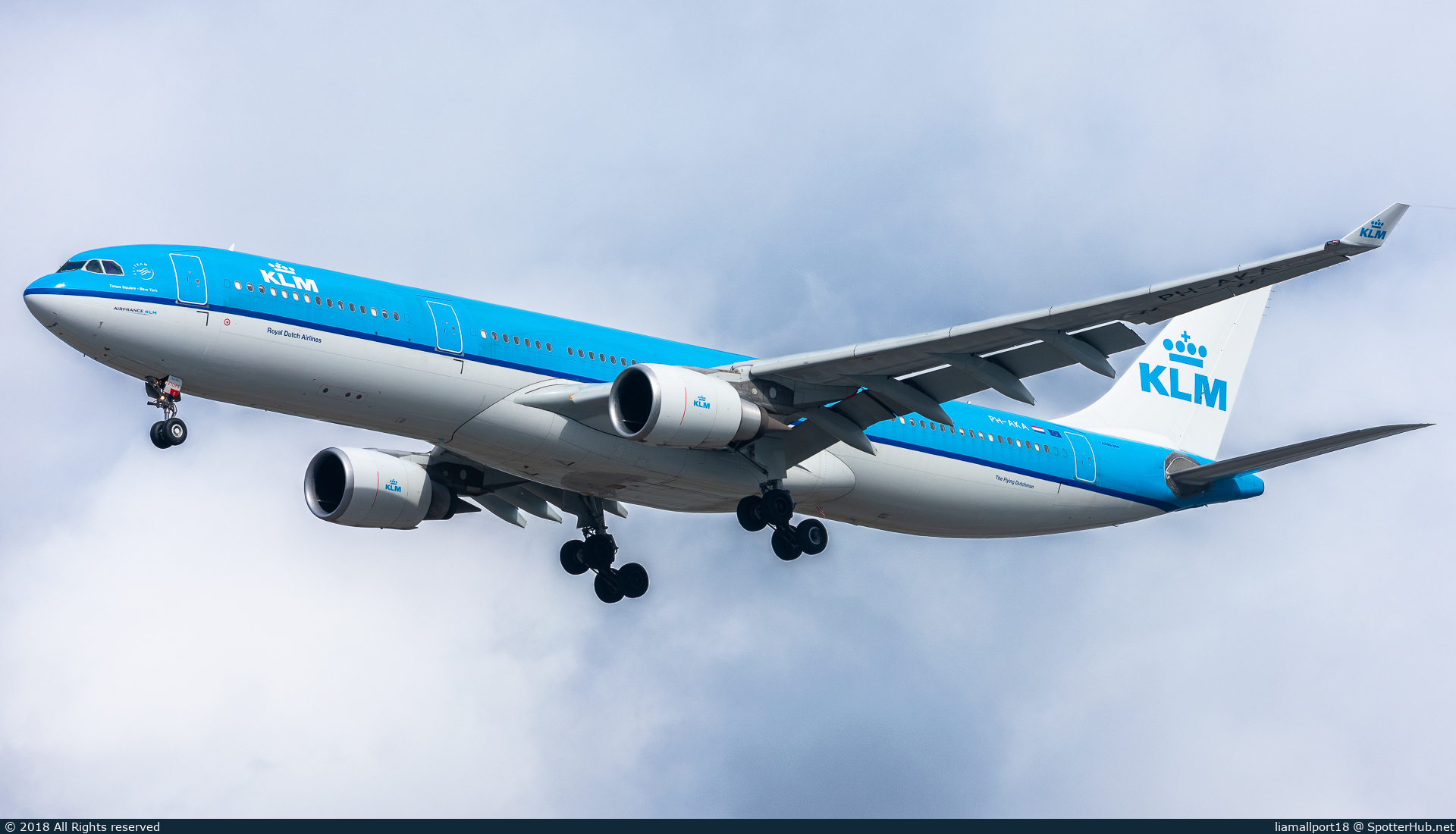 Photo of PH-AKA - Airbus A330-303 operated by KLM Royal Dutch Airlines