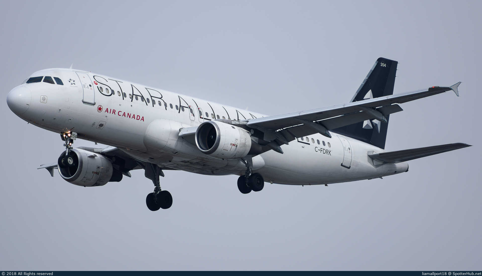 Photo of C-FDRK - Airbus A320-211 operated by Air Canada