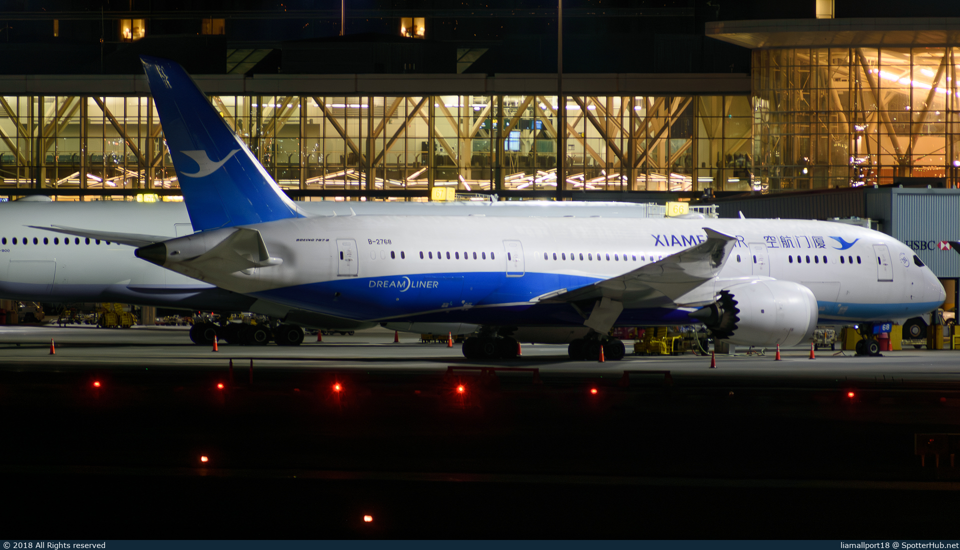 Photo of B-2768 - Boeing 787-8 Dreamliner operated by Xiamen Airlines
