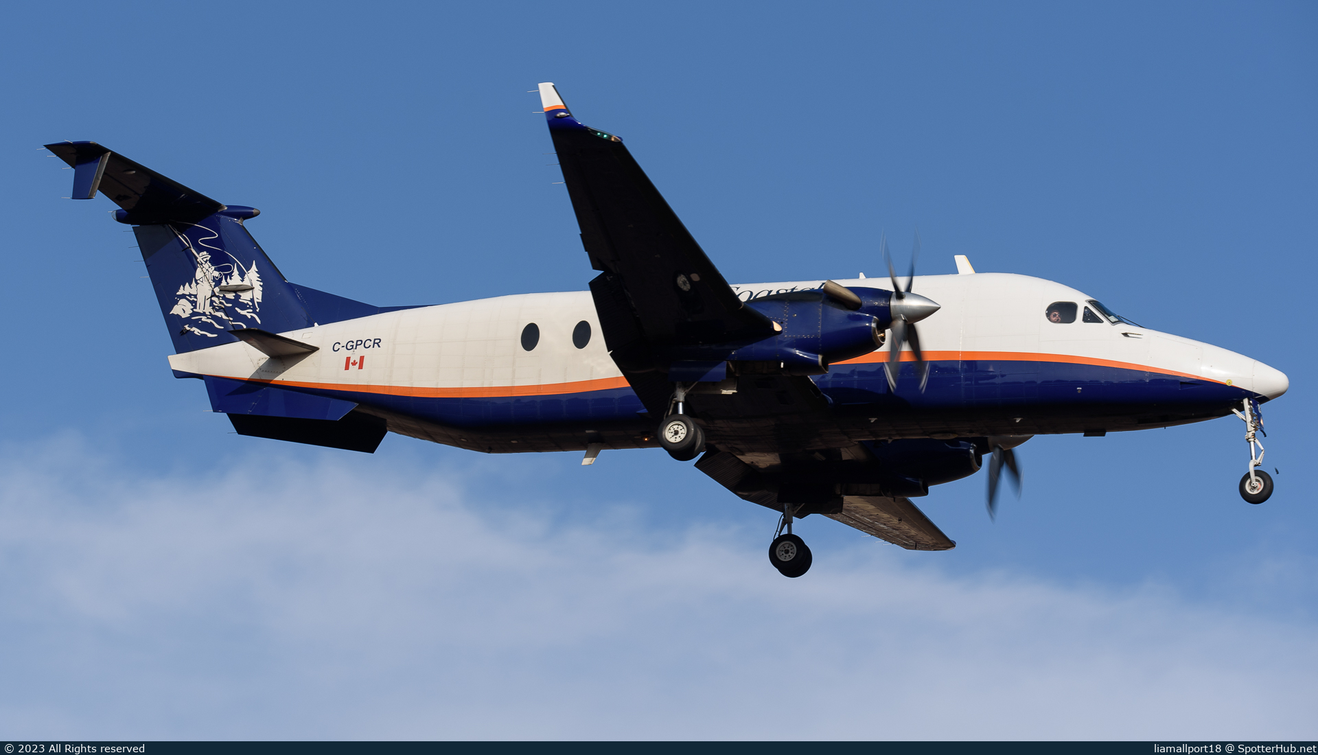 Photo of C-GPCR - Beechcraft 1900D operated by Pacific Coastal Airlines
