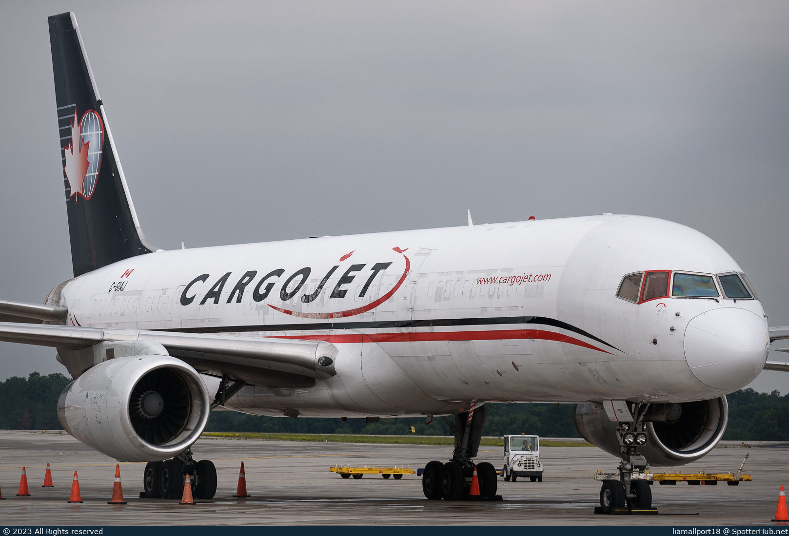 Photo of C-GIAJ - Boeing 757-28A(PCF) operated by Cargojet Airways