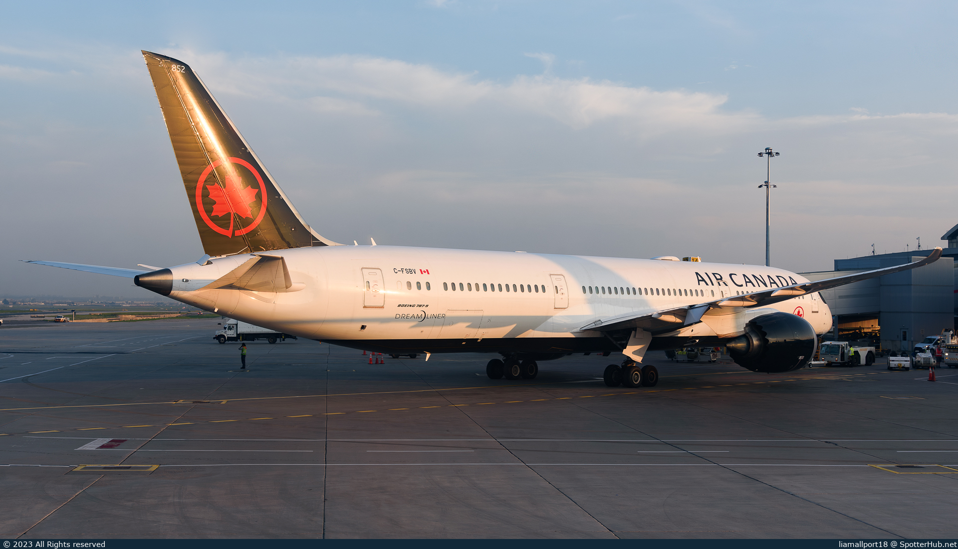 Photo of C-FSBV - Boeing 787-9 Dreamliner operated by Air Canada