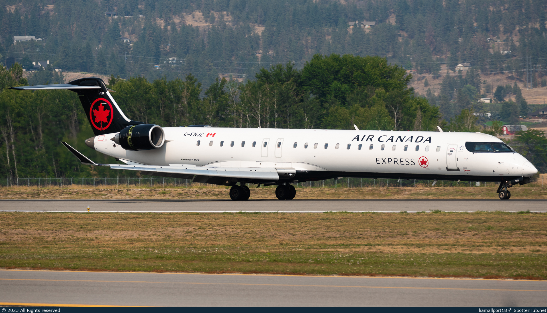 Photo of C-FNJZ - Bombardier CRJ-900LR operated by Air Canada Express (opb Jazz Air)