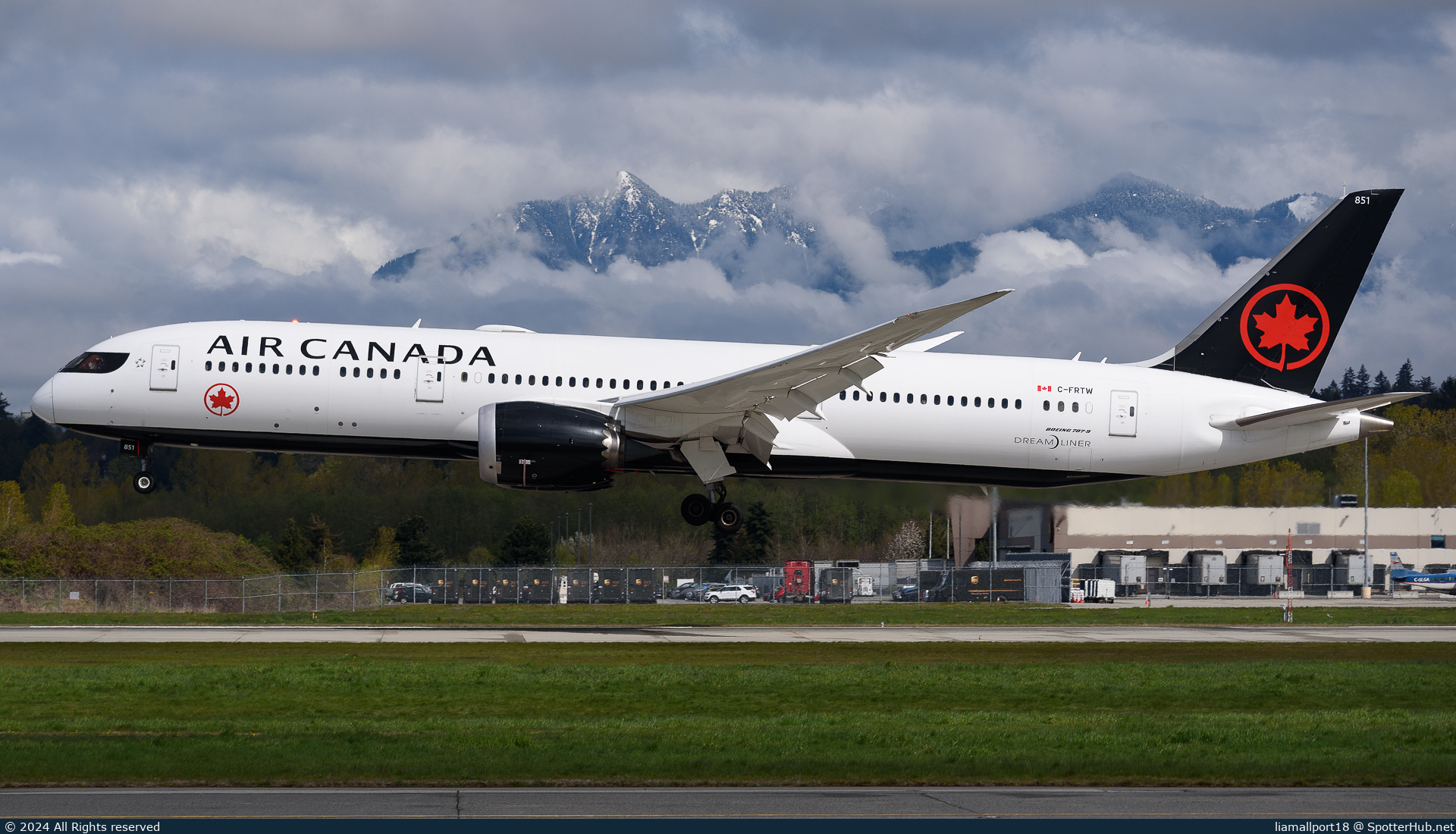 Photo of C-FRTW - Boeing 787-9 Dreamliner operated by Air Canada