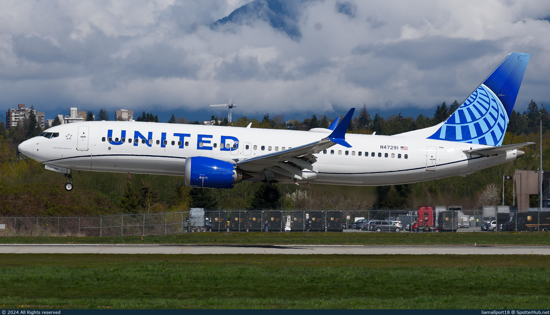 Photo of N47291 - Boeing 737 MAX 8 operated by United Airlines