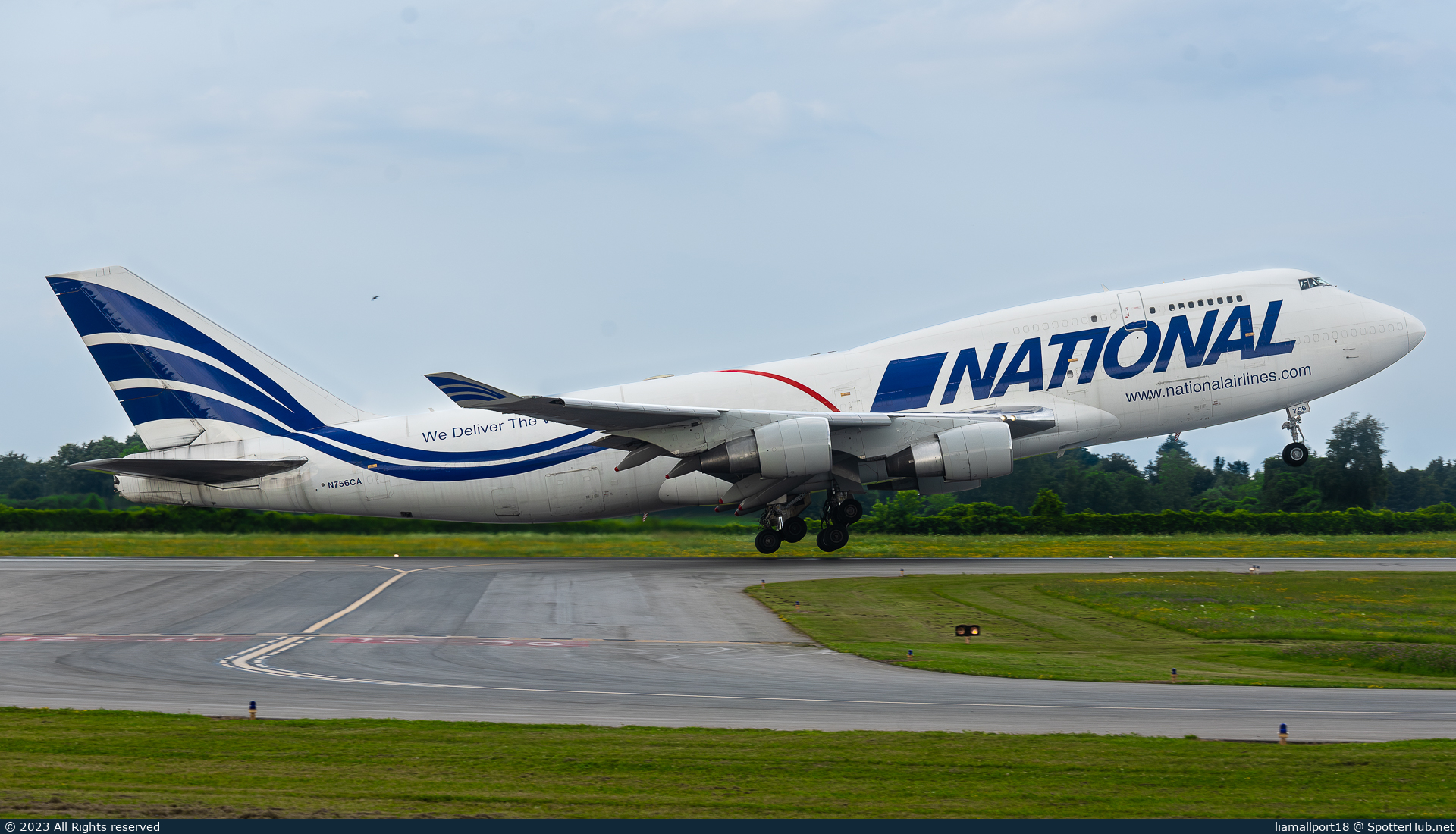 Photo of N756CA - Boeing 747-412(BCF) operated by National Airlines [2006]