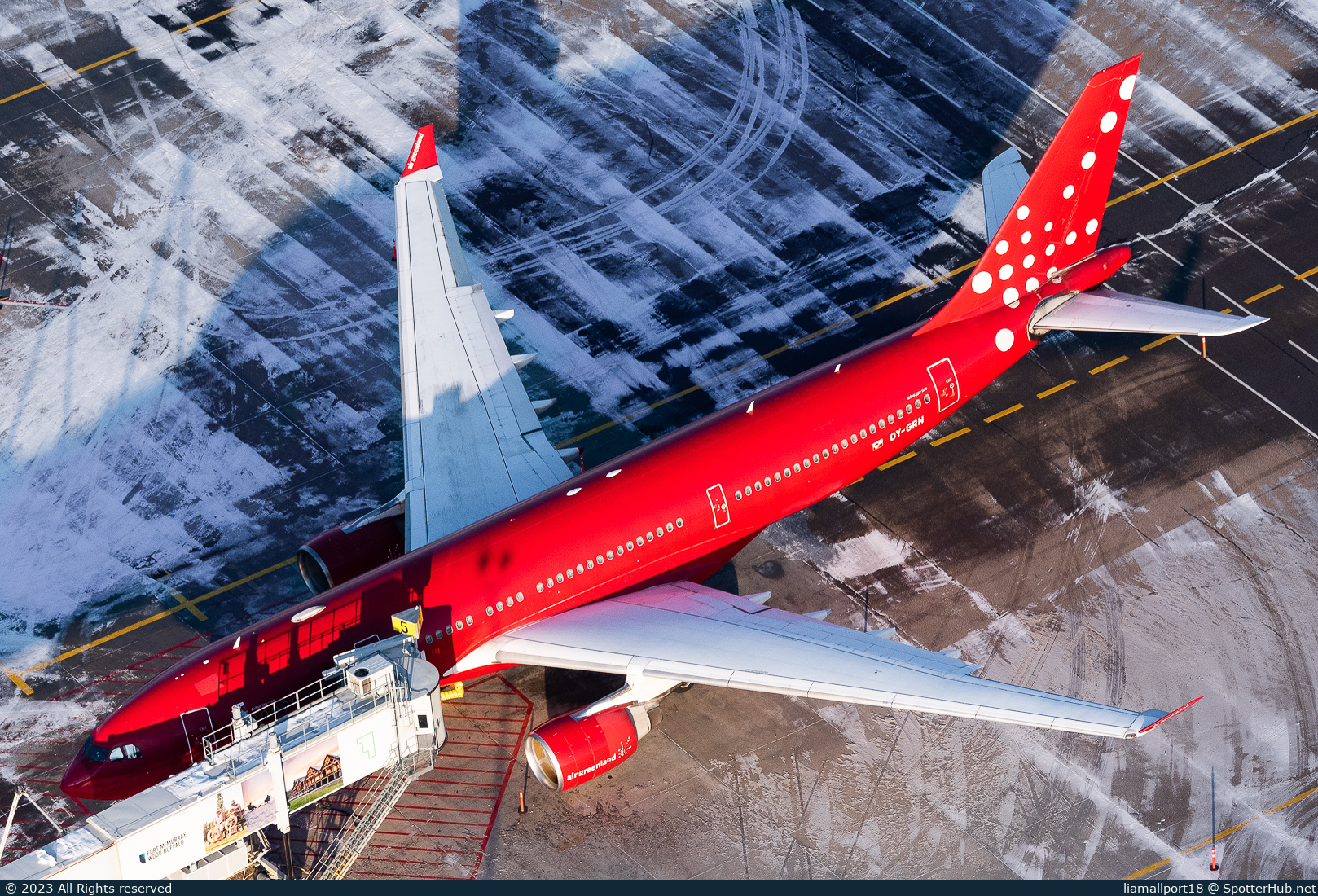Photo of OY-GRN - Airbus A330-223 operated by Air Greenland