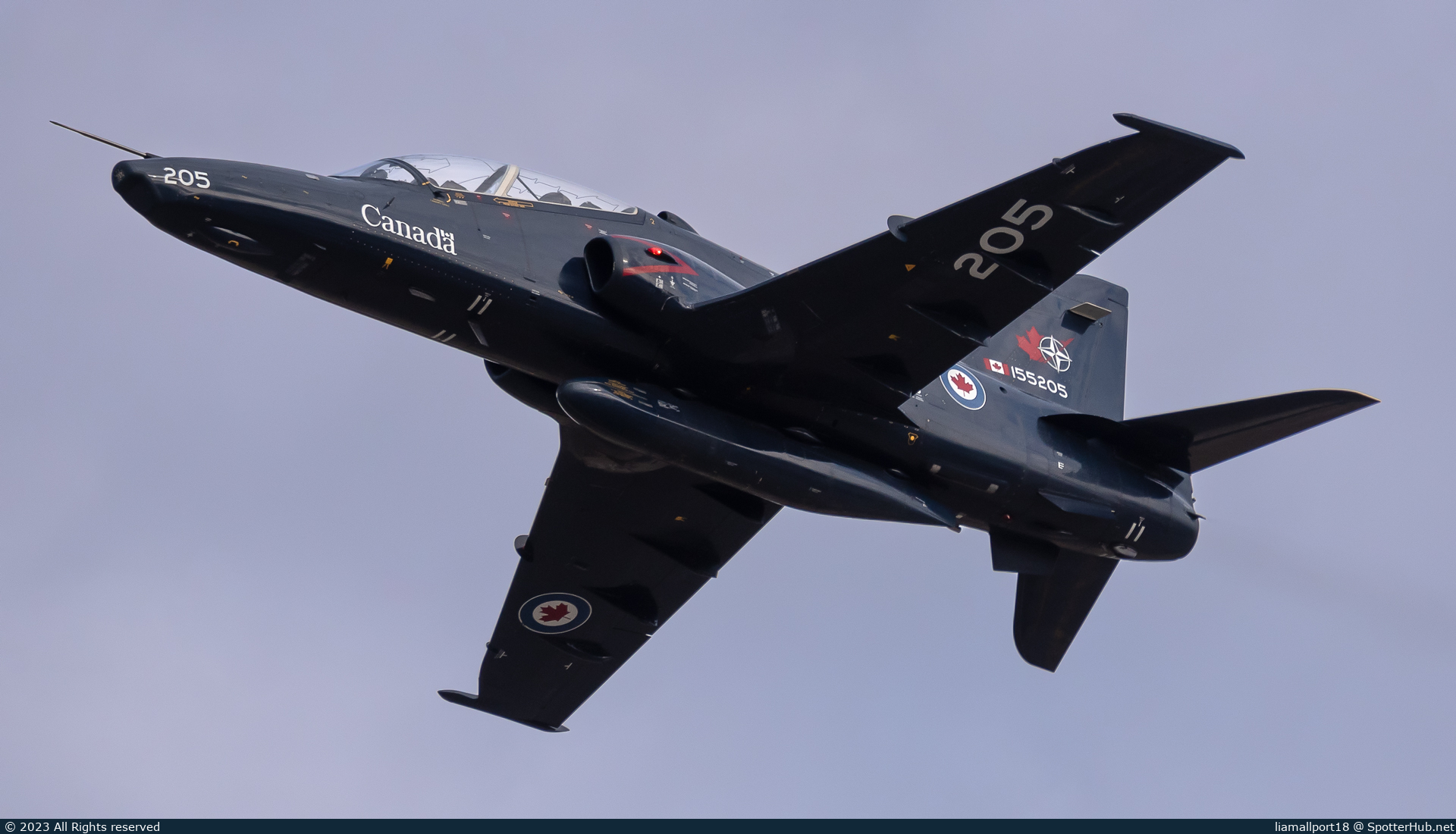 Photo of 155205 - British Aerospace CT-155 Hawk operated by Royal Canadian Air Force