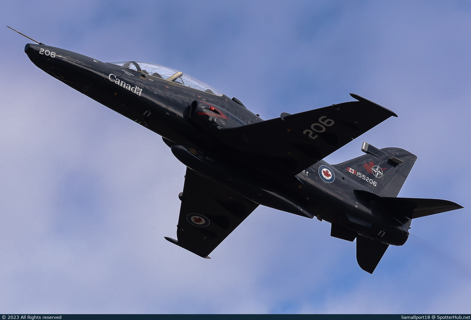 Photo of 155206 - British Aerospace CT-155 Hawk operated by Royal Canadian Air Force