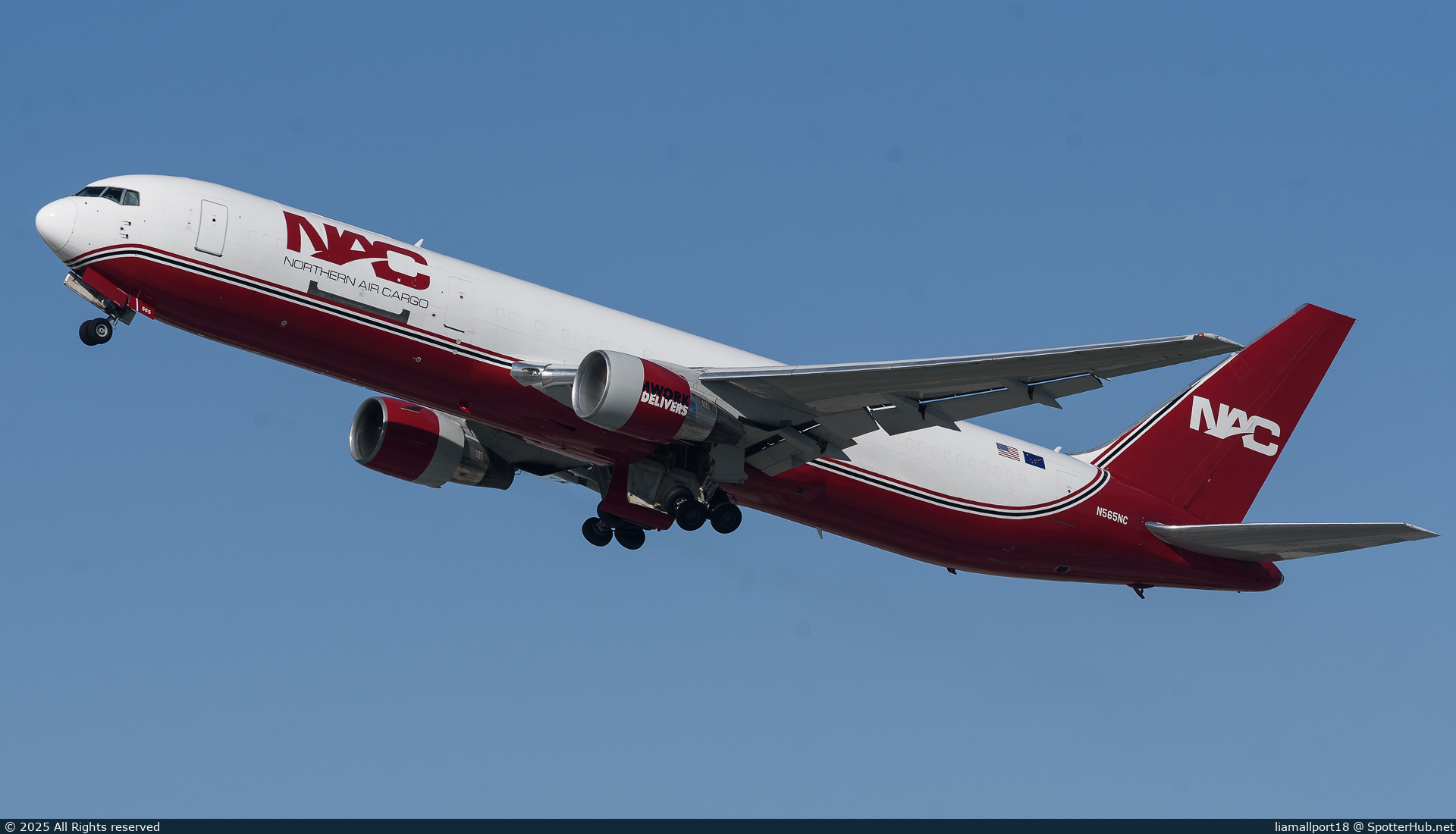 Photo of N565NC - Boeing 767-3BG(ER)(BCF) operated by Northern Air Cargo