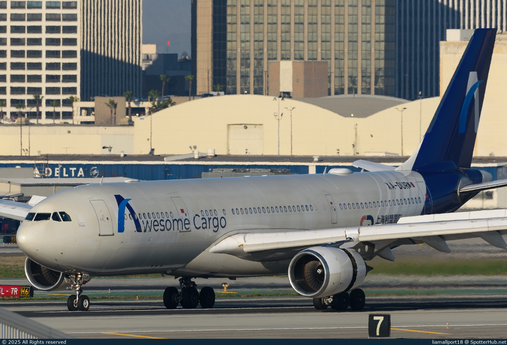 Photo of XA-DUR - Airbus A330-202 operated by Awesome Cargo