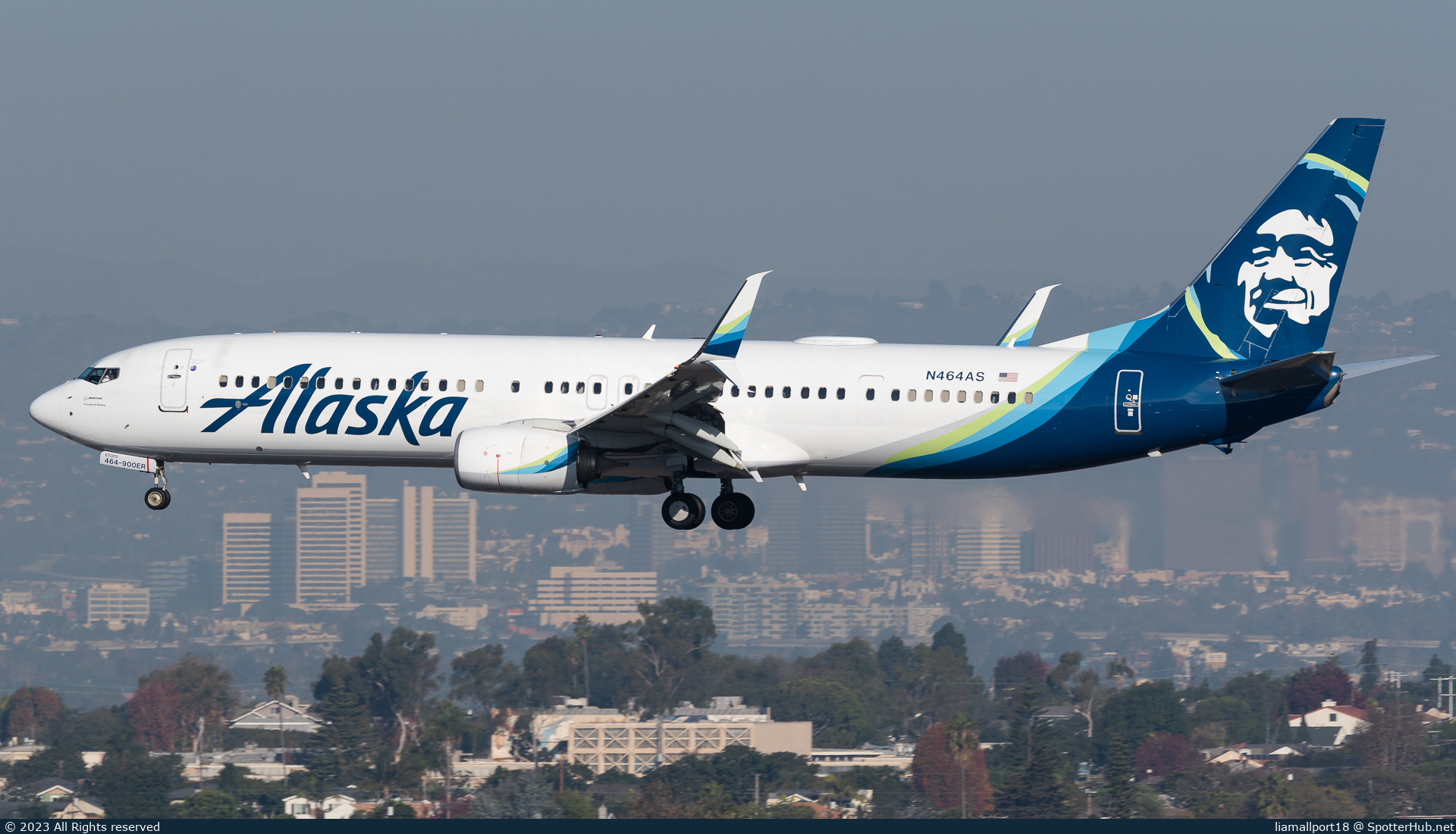Photo of N464AS - Boeing 737-990(ER) operated by Alaska Airlines