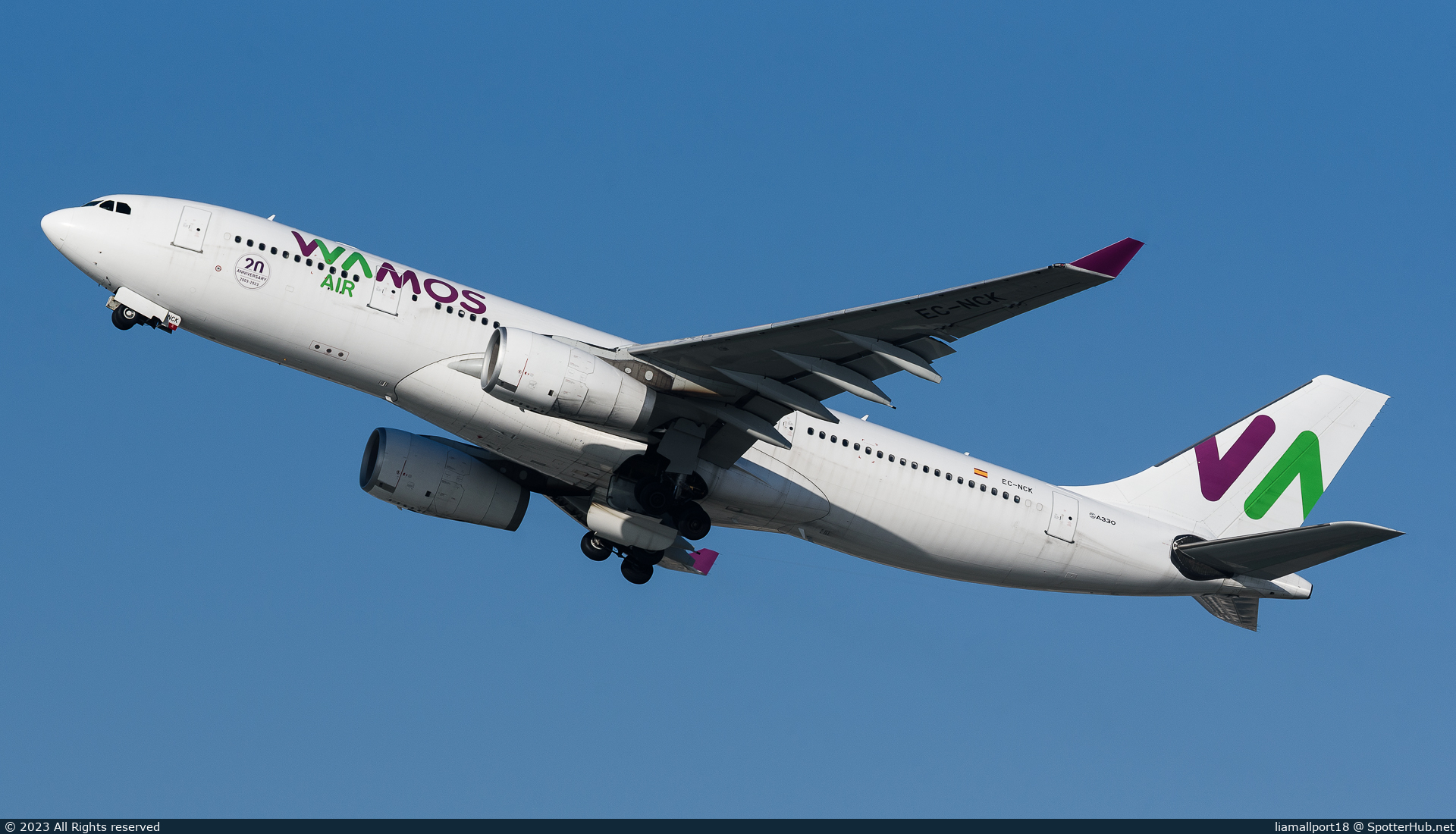 Photo of EC-NCK - Airbus A330-243 operated by Wamos Air