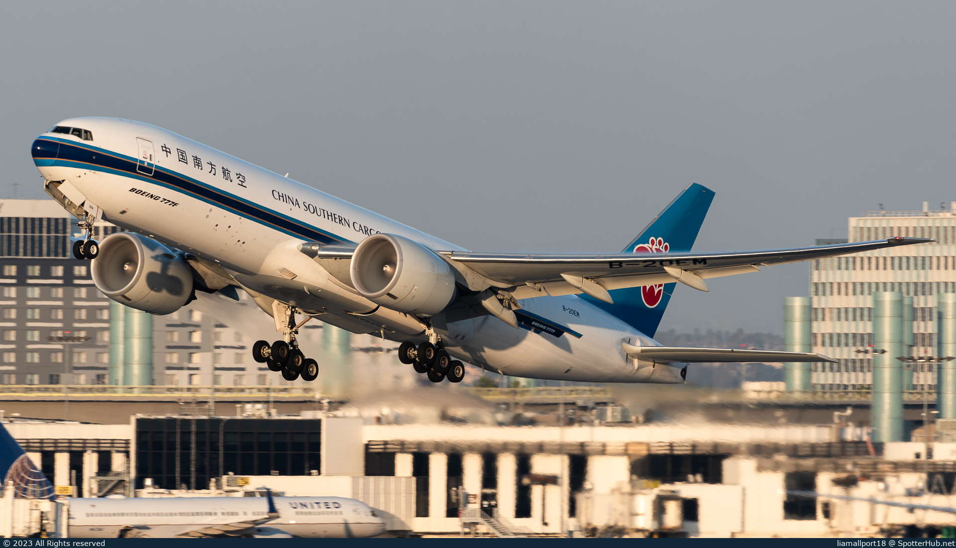 Photo of B-20EM - Boeing 777-F1B operated by China Southern Cargo