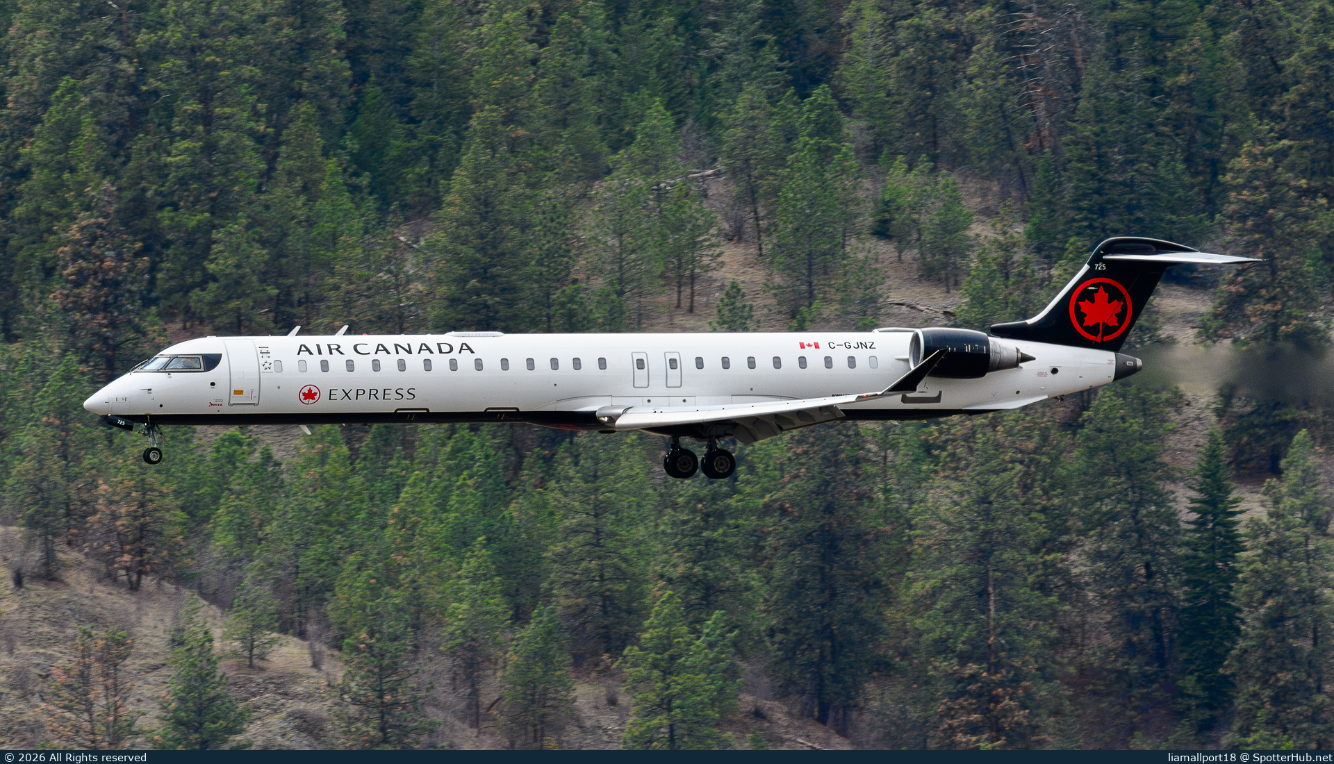 Photo of C-GJNZ - Bombardier CRJ-900LR operated by Air Canada Express (opb Jazz Air)