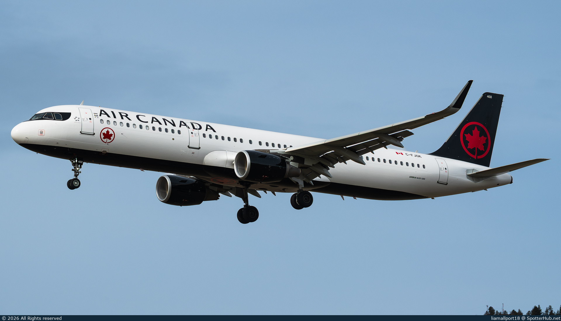 Photo of C-FJOK - Airbus A321-211 operated by Air Canada