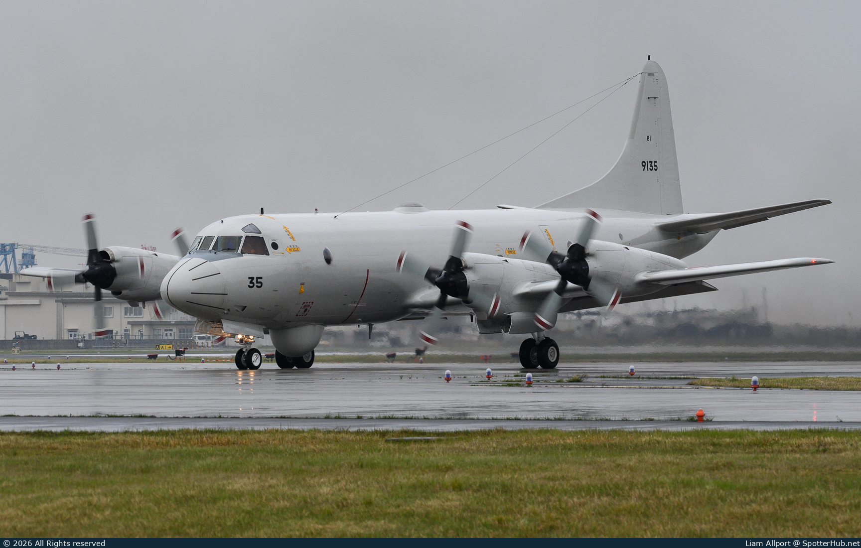 Photo of 9135 - Kawasaki OP-3C Orion [Lockheed P-3] operated by Japan Maritime Self-Defense Force