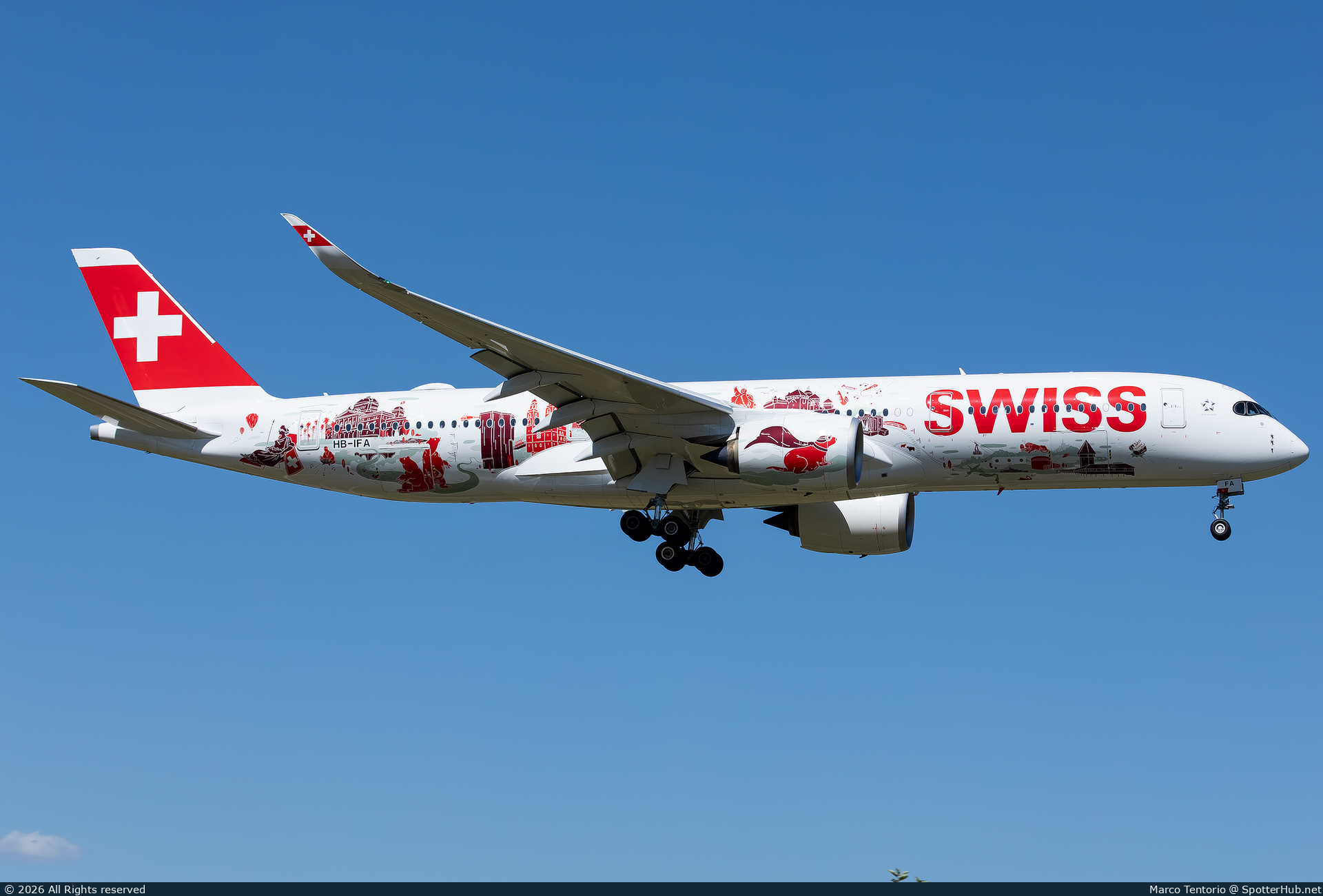 Photo of HB-IFA - Airbus A350-941 operated by Swiss International Air Lines