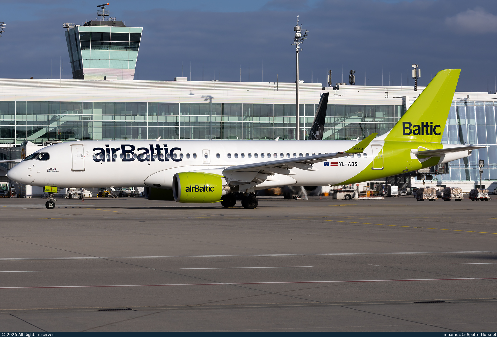 Photo of YL-ABS - Airbus A220-300 operated by airBaltic