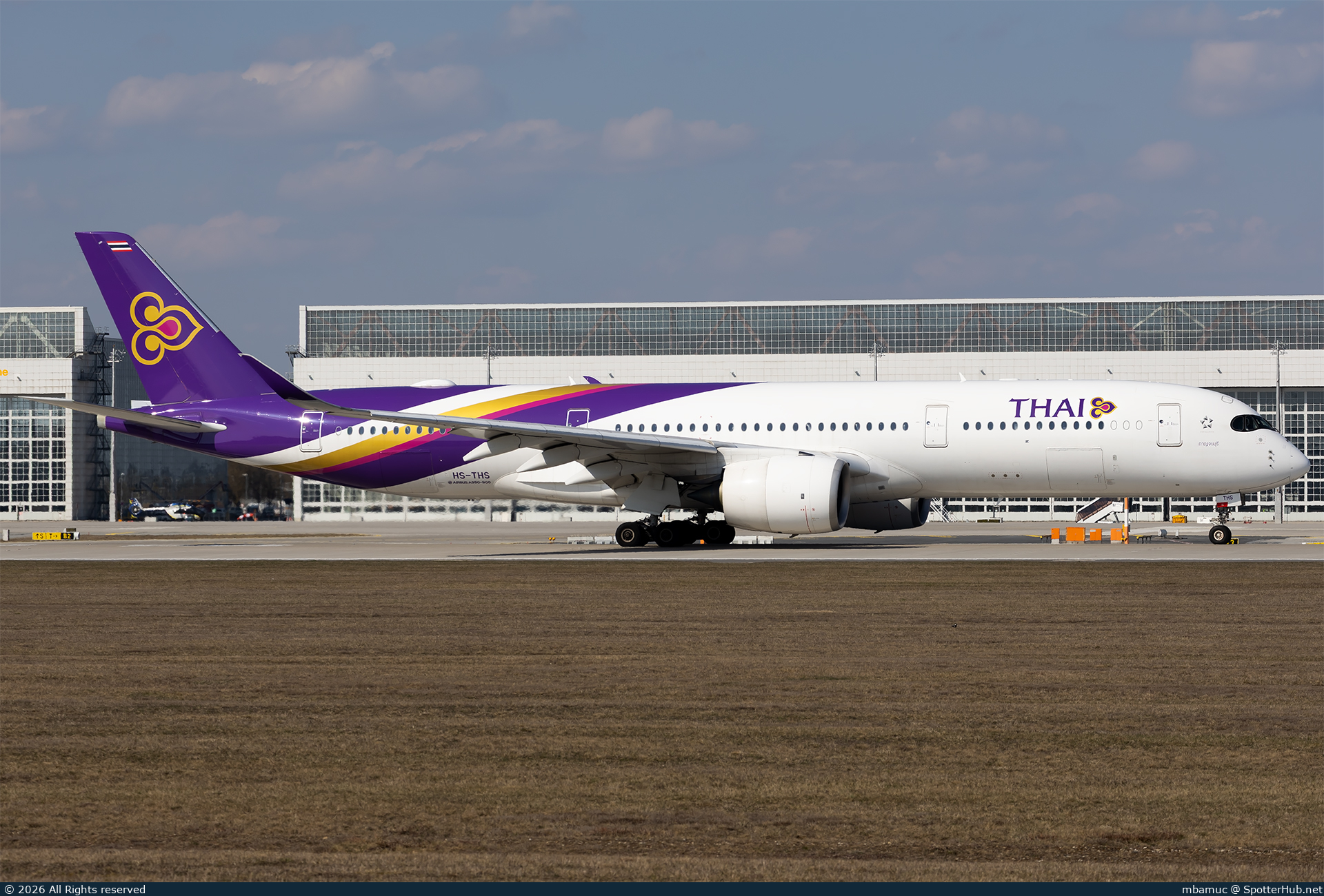 Photo of HS-THS - Airbus A350-941 operated by Thai Airways International