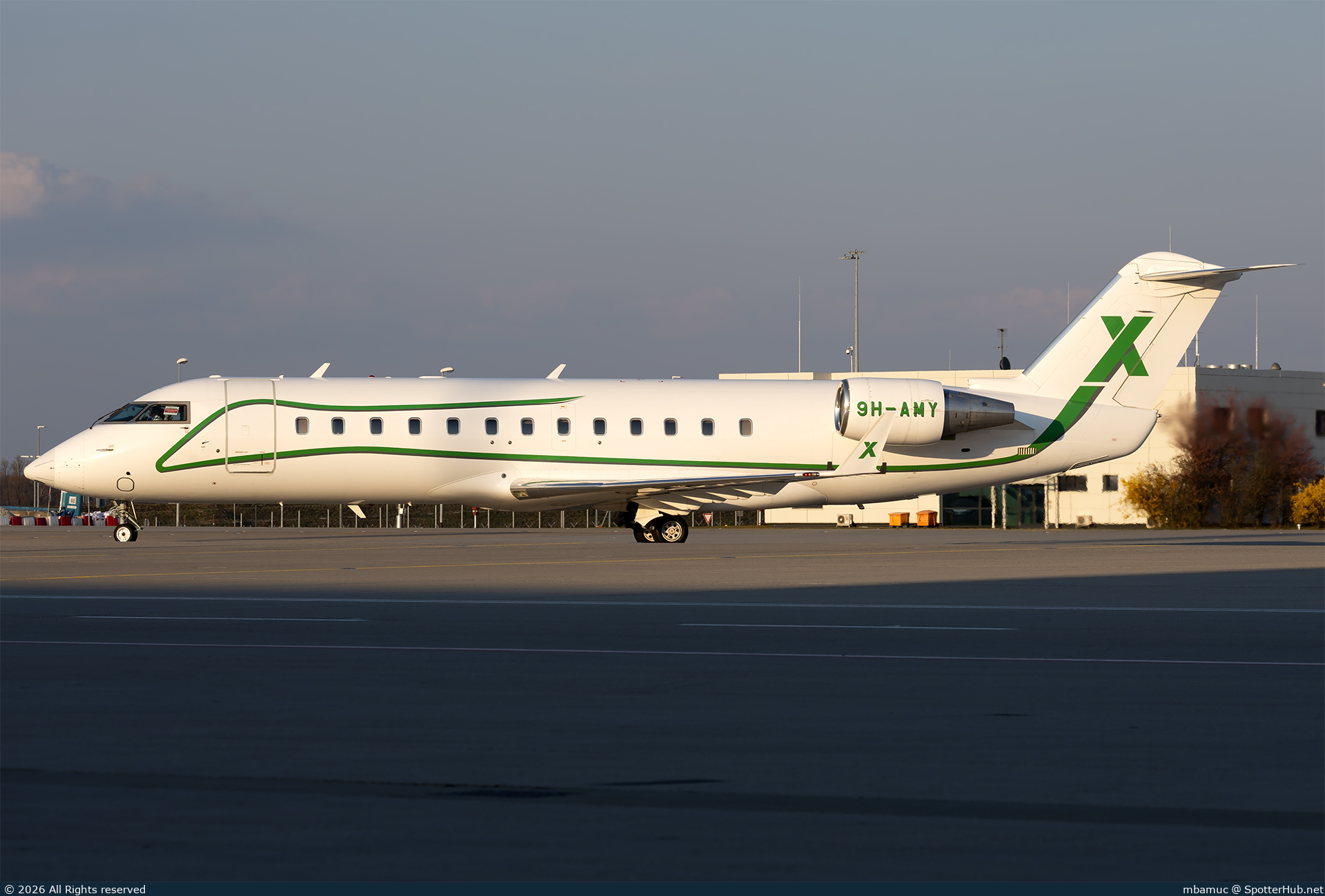 Photo of 9H-AMY - Bombardier Challenger 850 operated by AirX Charter