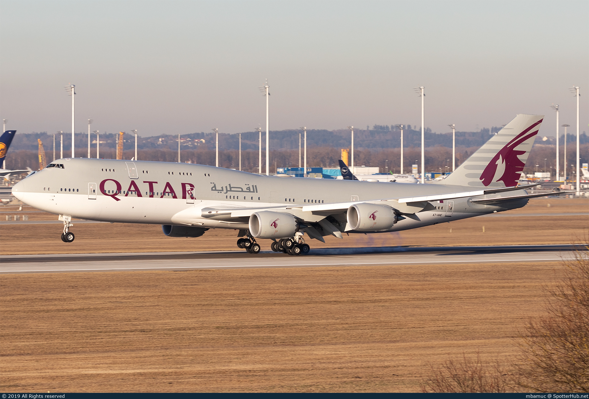Photo of A7-HHE - Boeing 747-8KB(BBJ) operated by Qatar Amiri Flight