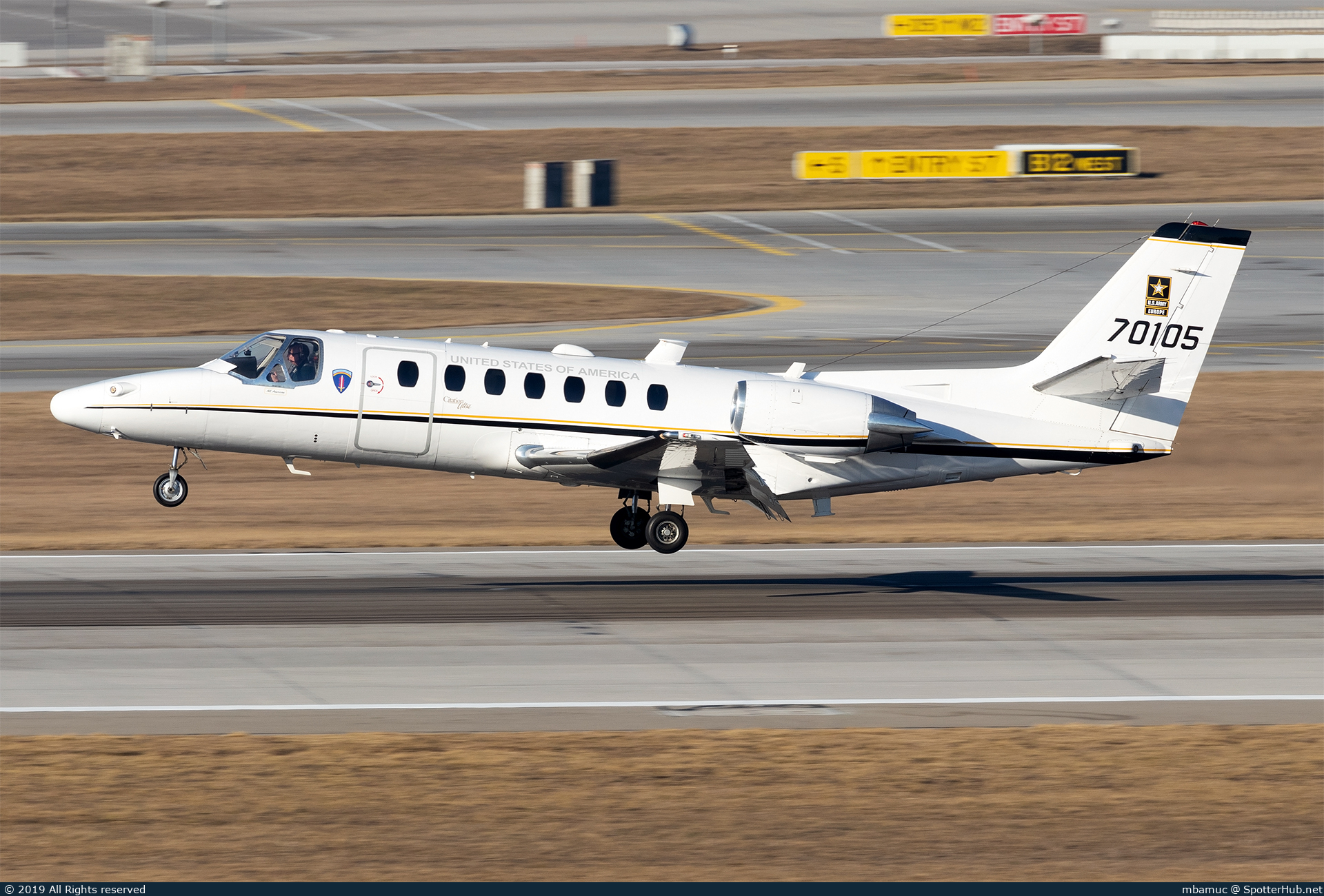 Photo of 97-00105 - Cessna UC-35A1 Citation Ultra operated by US Army