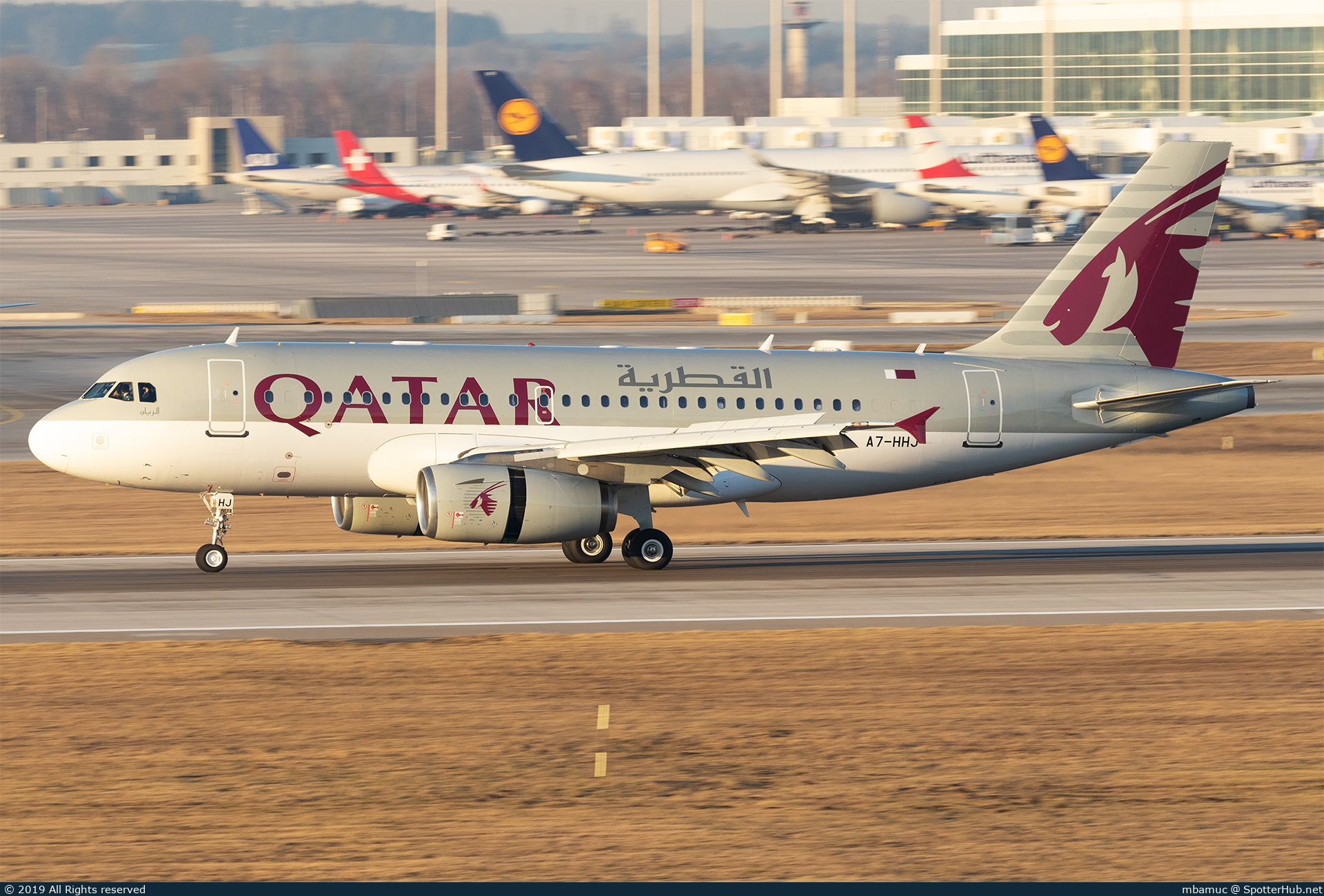 Photo of A7-HHJ - Airbus A319-133(CJ) operated by Qatar Amiri Flight