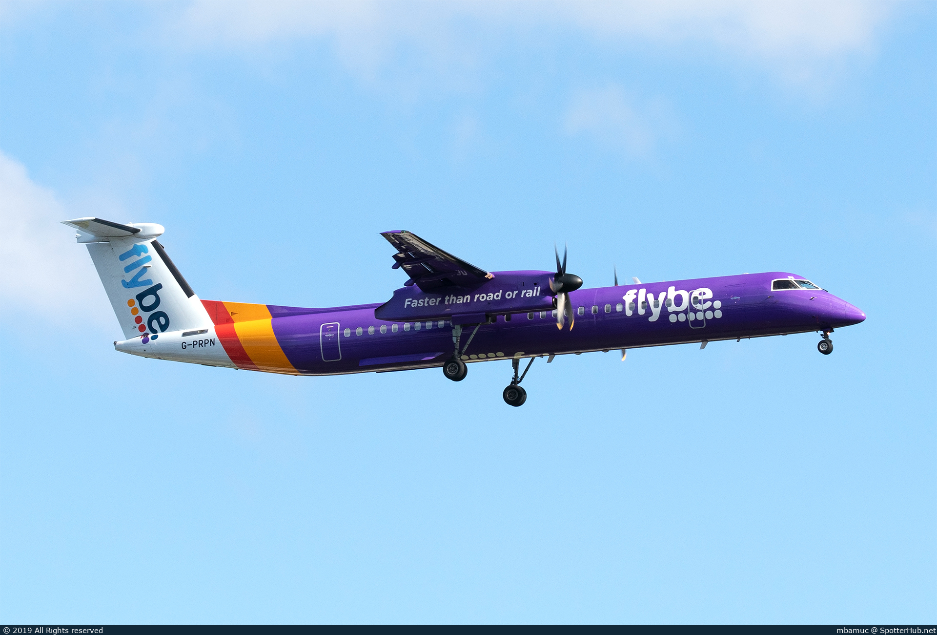 Photo of G-PRPN - Bombardier DHC-8-402 Dash 8 Q400 operated by flybe