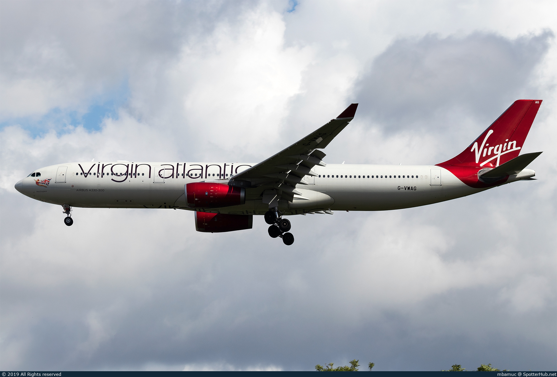 Photo of G-VWAG - Airbus A330-343 operated by Virgin Atlantic Airways