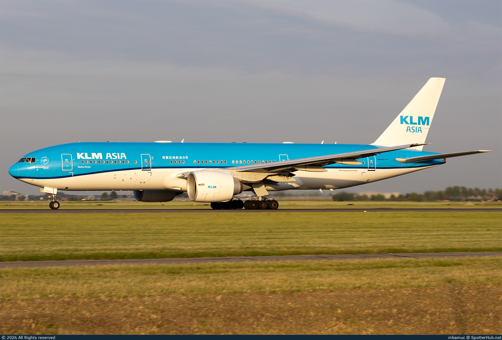 Photo of PH-BQM - Boeing 777-206(ER) operated by KLM Asia