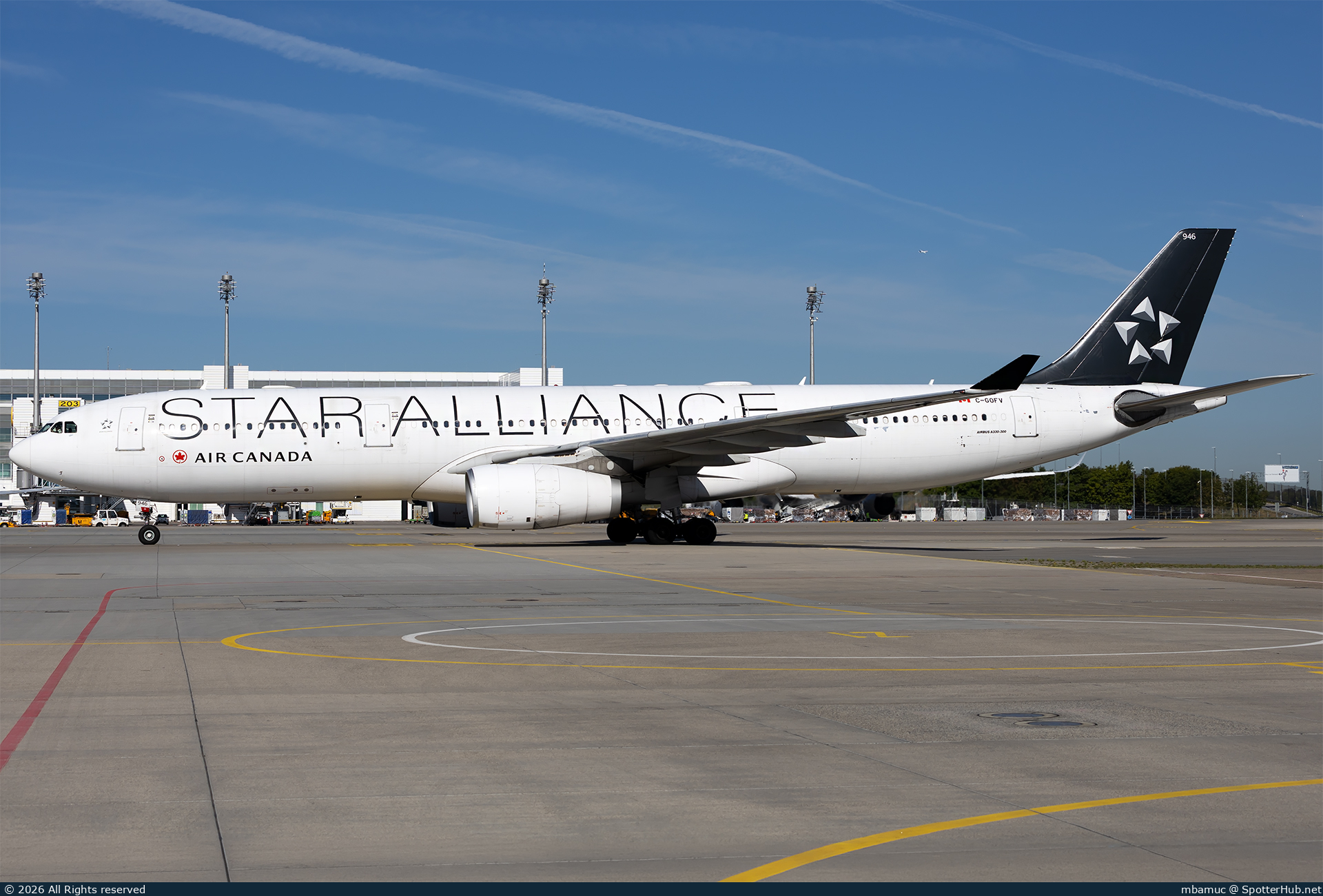 Photo of C-GOFV - Airbus A330-343 operated by Air Canada