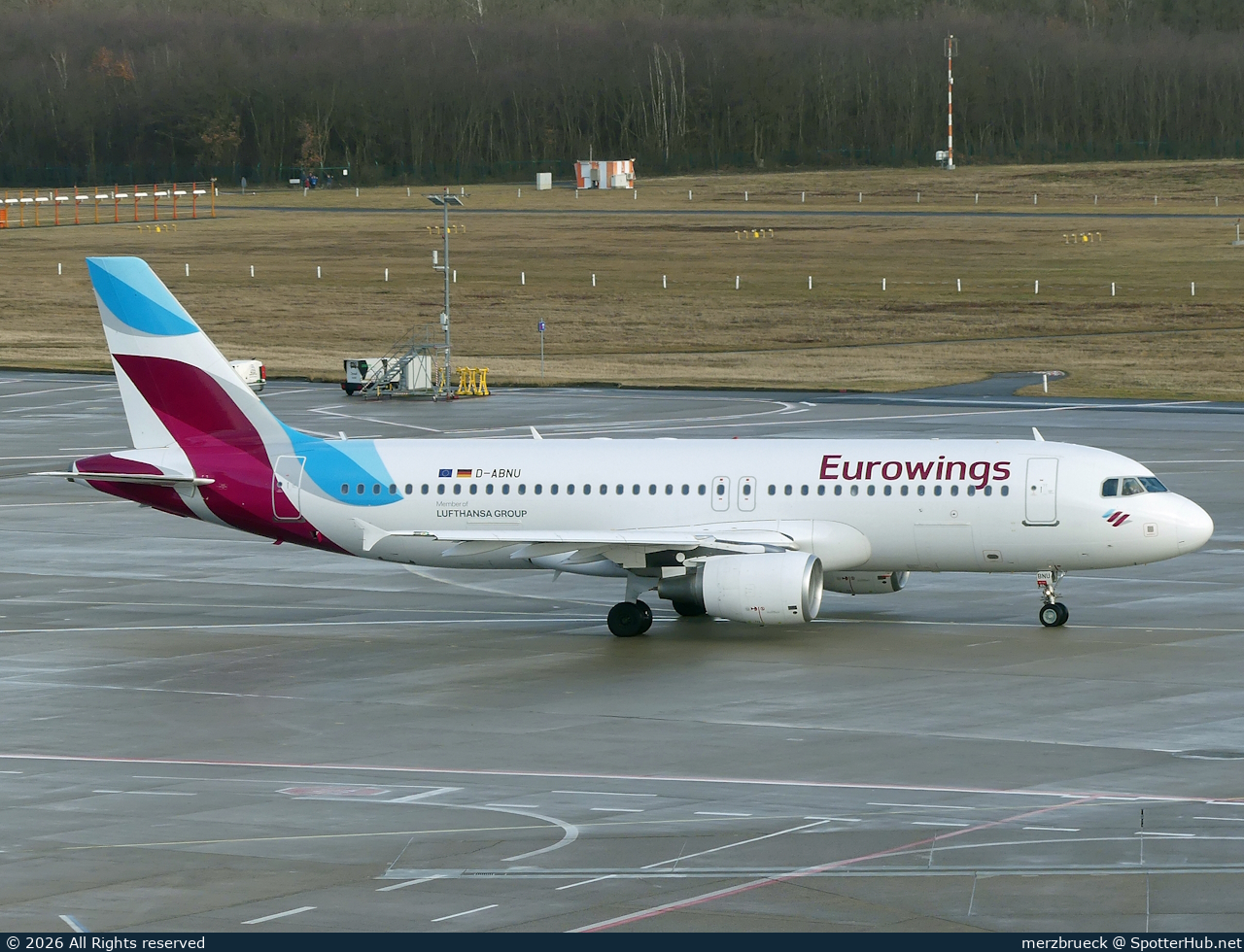 Photo of D-ABNU - Airbus A320-214 operated by Eurowings