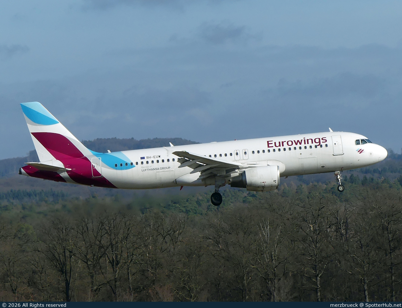 Photo of 9H-EUW - Airbus A320-214 operated by Eurowings Europe Malta