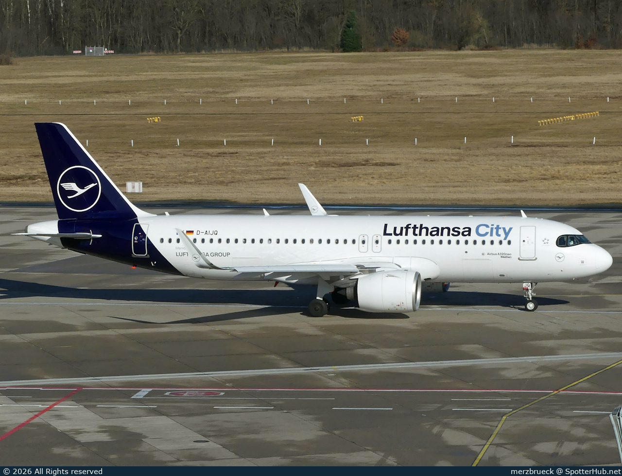 Photo of D-AIJQ - Airbus A320-271N operated by Lufthansa City Airlines