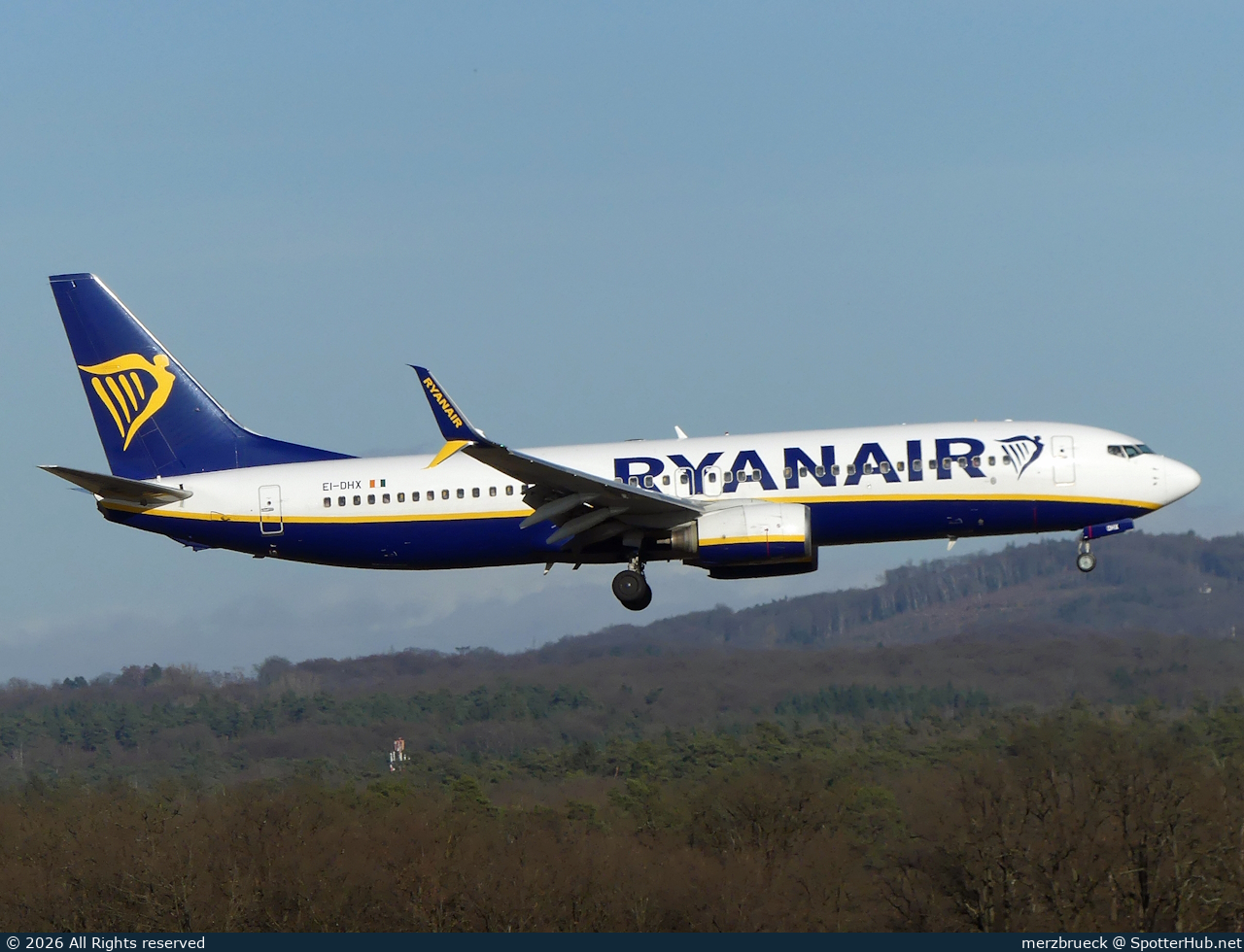 Photo of EI-DHX - Boeing 737-8AS operated by Ryanair