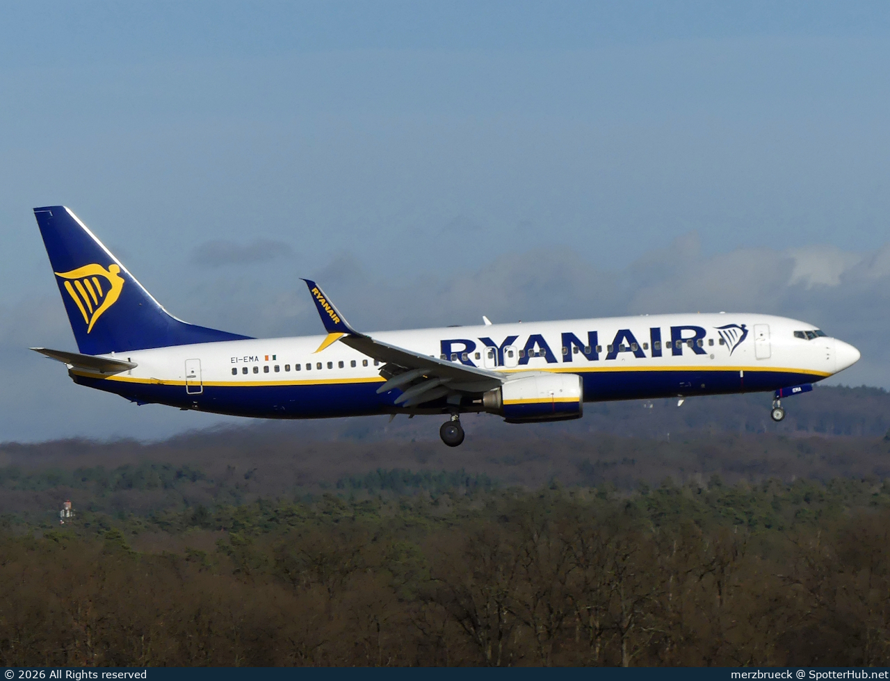 Photo of EI-EMA - Boeing 737-8AS operated by Ryanair