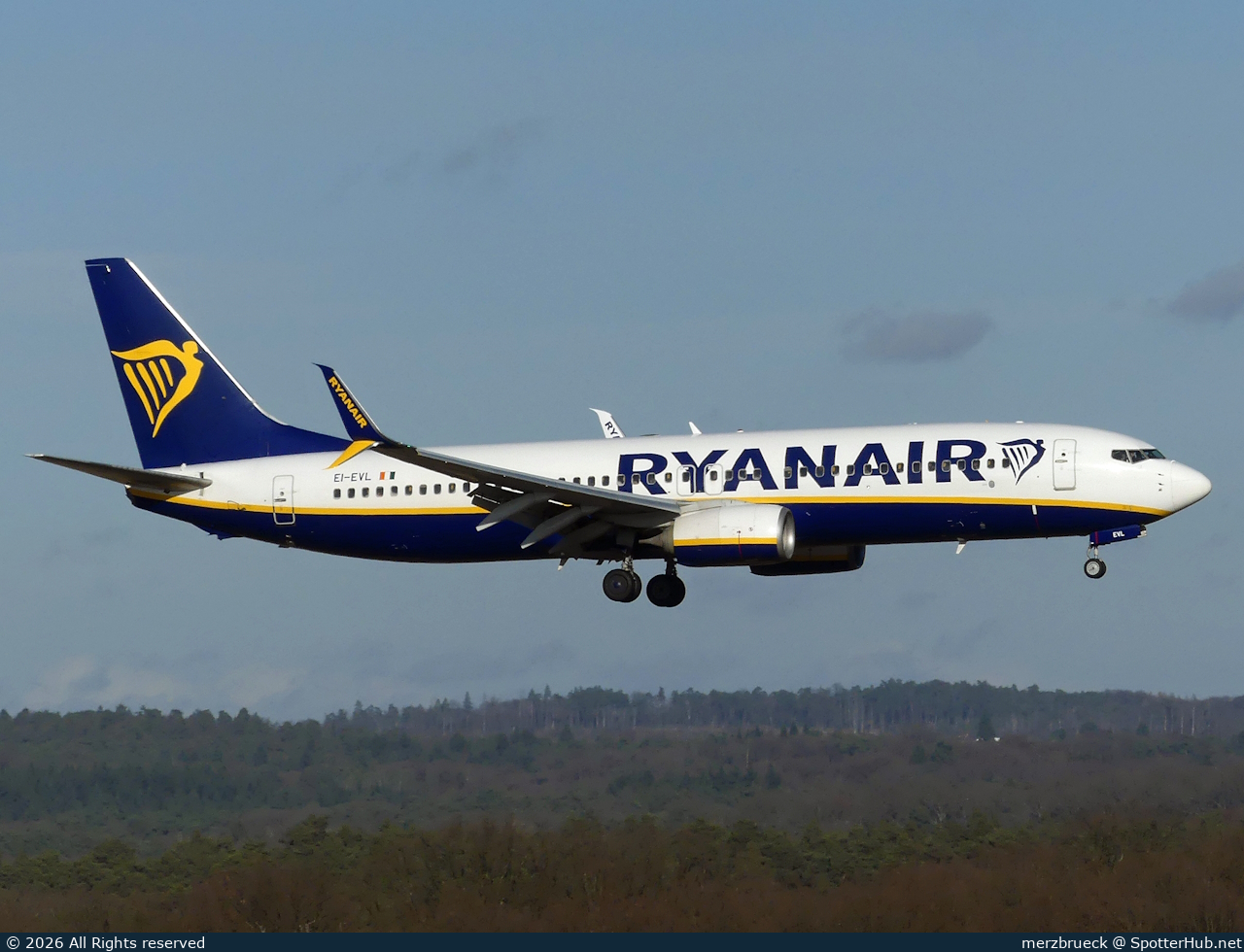 Photo of EI-EVL - Boeing 737-8AS operated by Ryanair