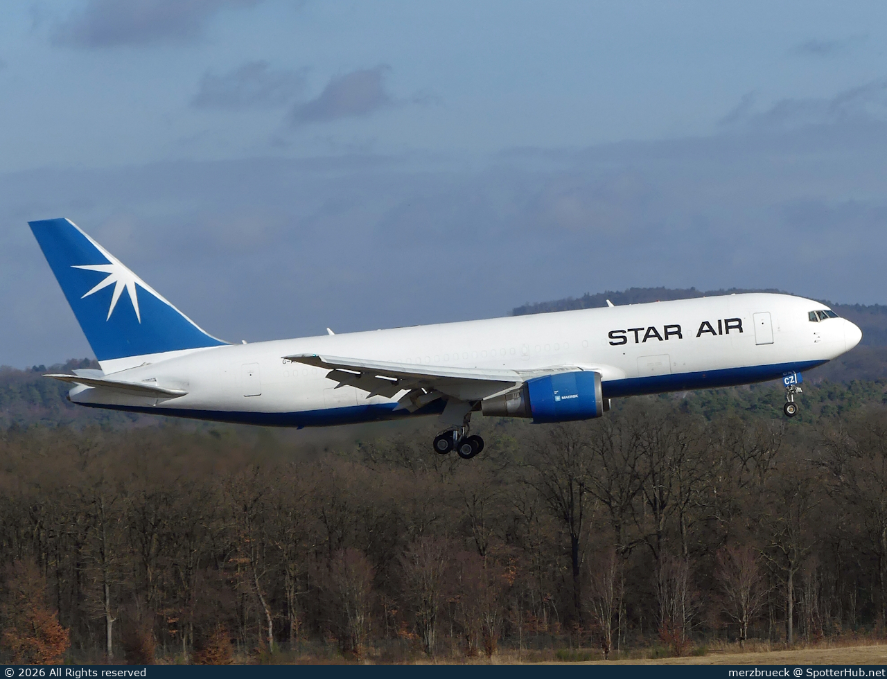 Photo of G-MACZ - Boeing 767-25E(BDSF) operated by Maersk Air Cargo UK