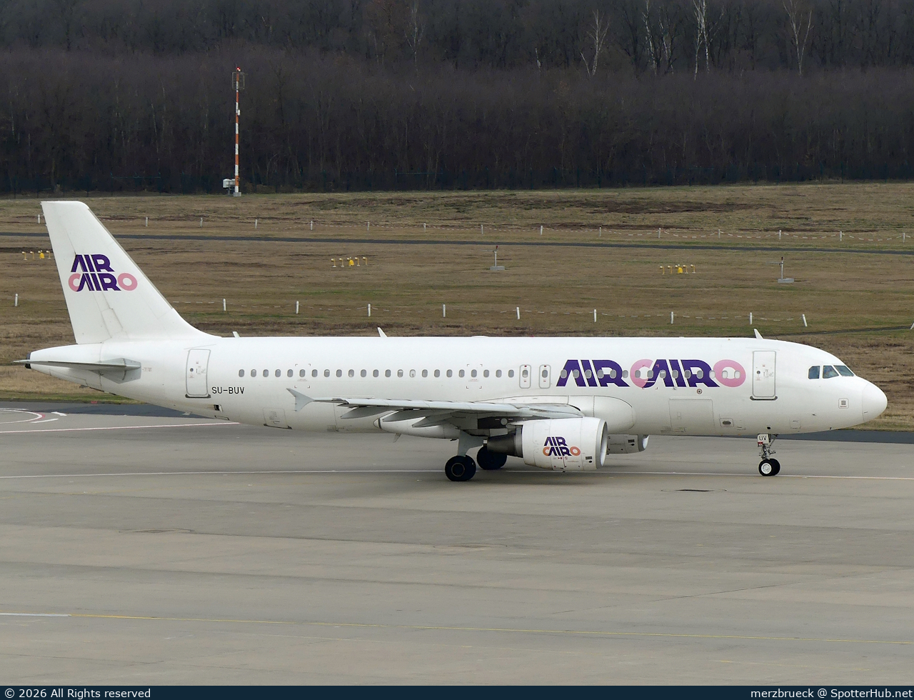 Photo of SU-BUV - Airbus A320-214 operated by Air Cairo