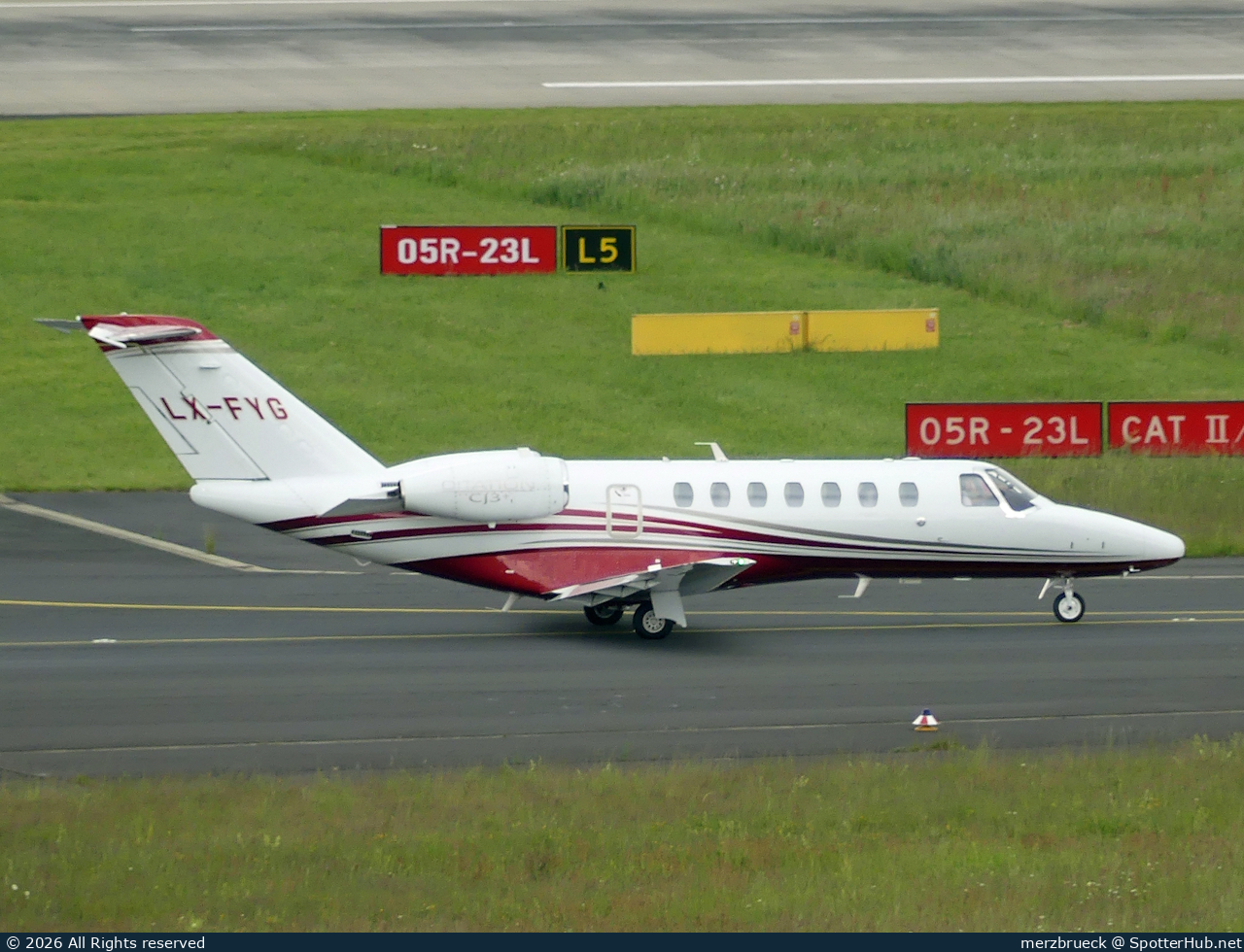 Photo of LX-FYG - Cessna 525B Citation CJ3+ operated by Flying Group Luxembourg