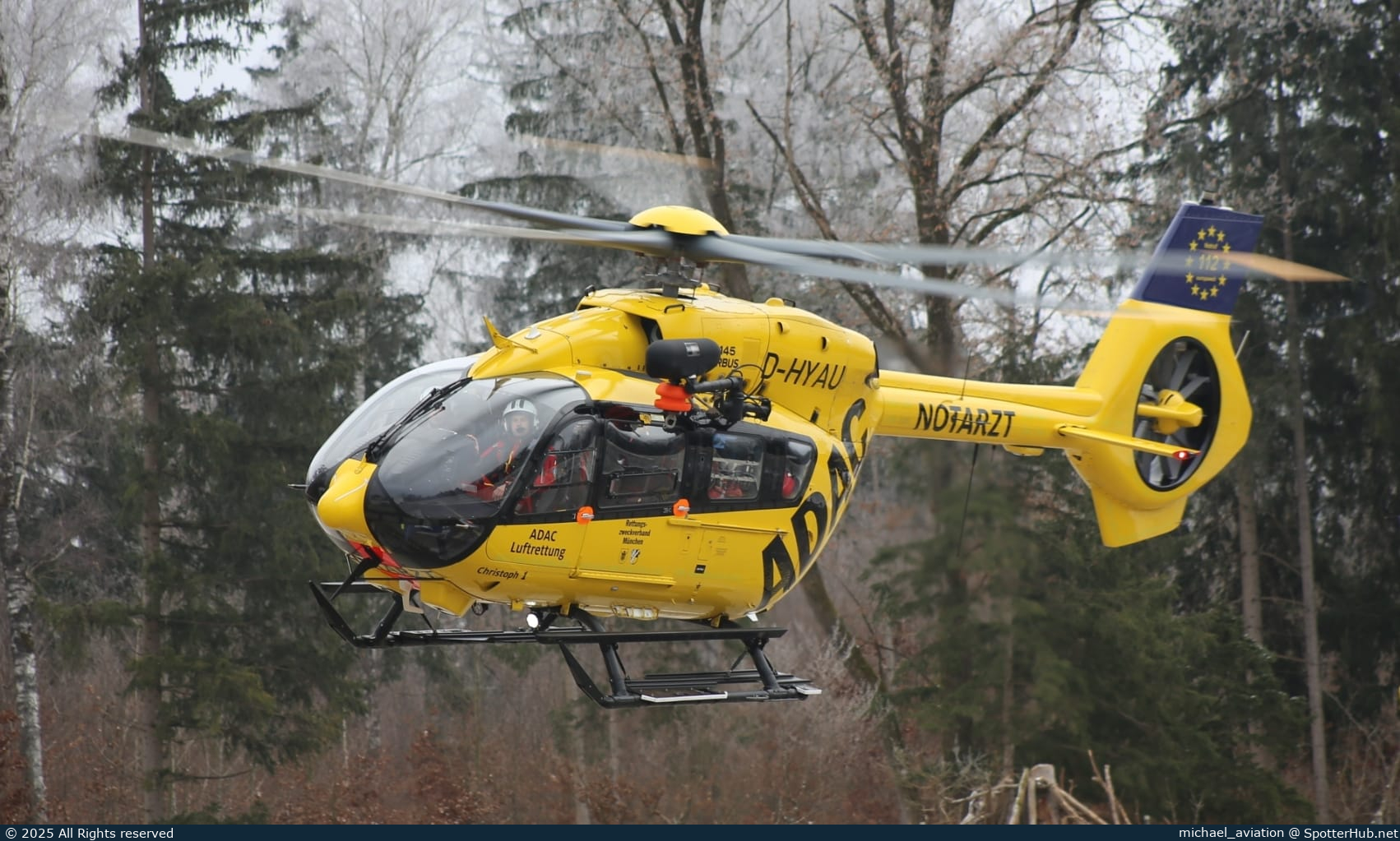 Photo of D-HYAU - Airbus Helicopters H145 operated by ADAC Luftrettung