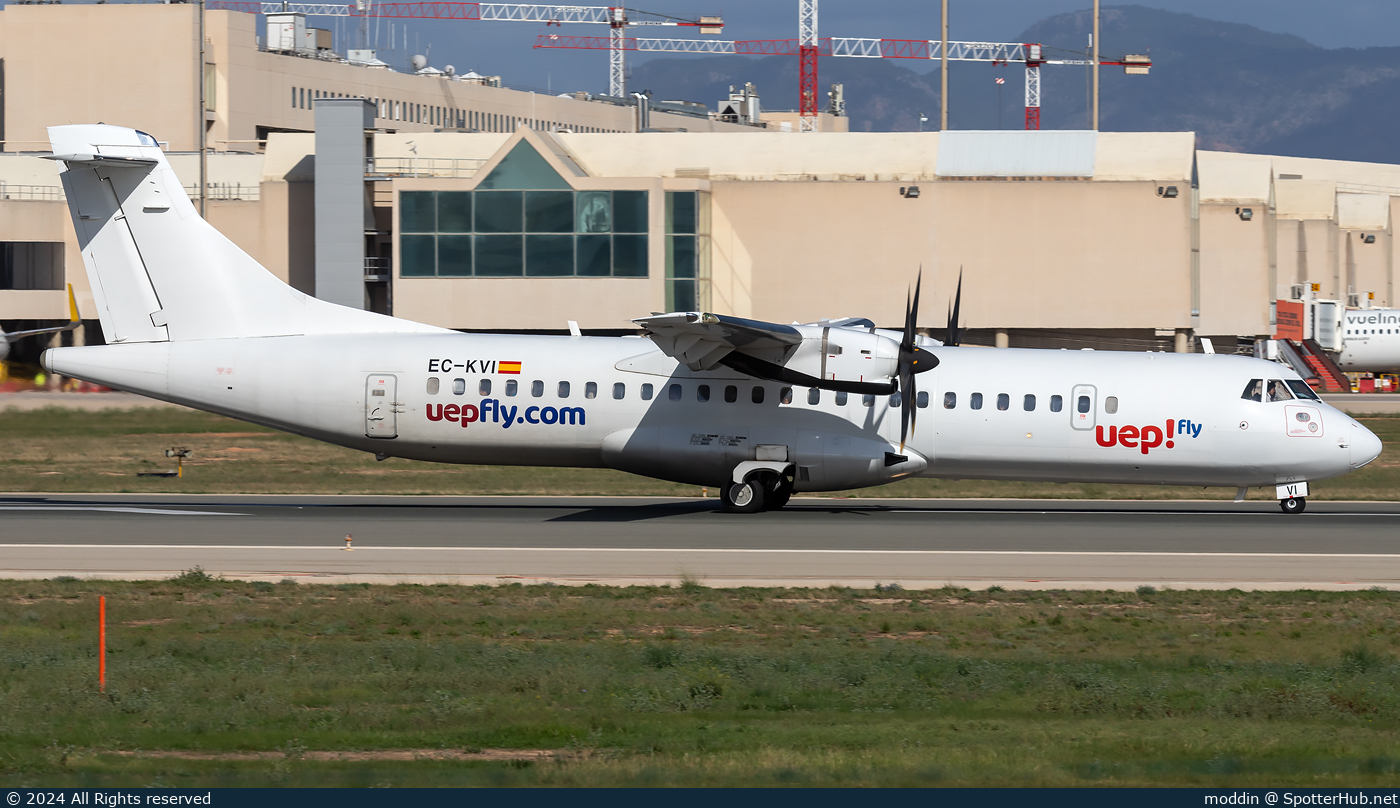 Photo of EC-KVI - ATR 72-500 operated by Uep!Fly (opb Swiftair)