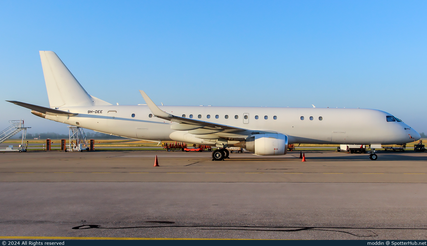 Photo of 9H-DEE - Embraer Lineage 1000 operated by AirX Charter