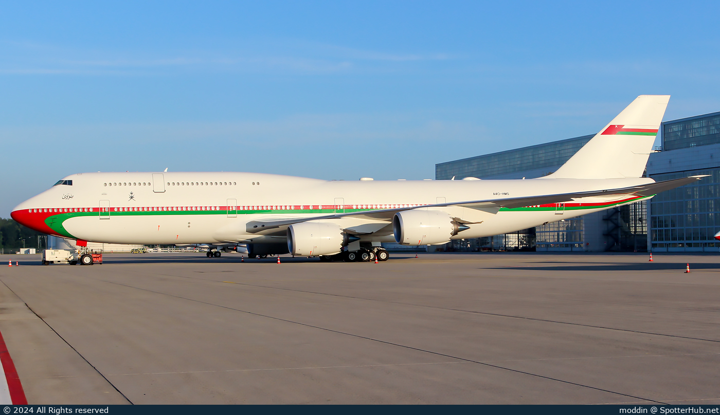 Photo of A4O-HMS - Boeing 747-8H0(BBJ) operated by Oman Royal Flight