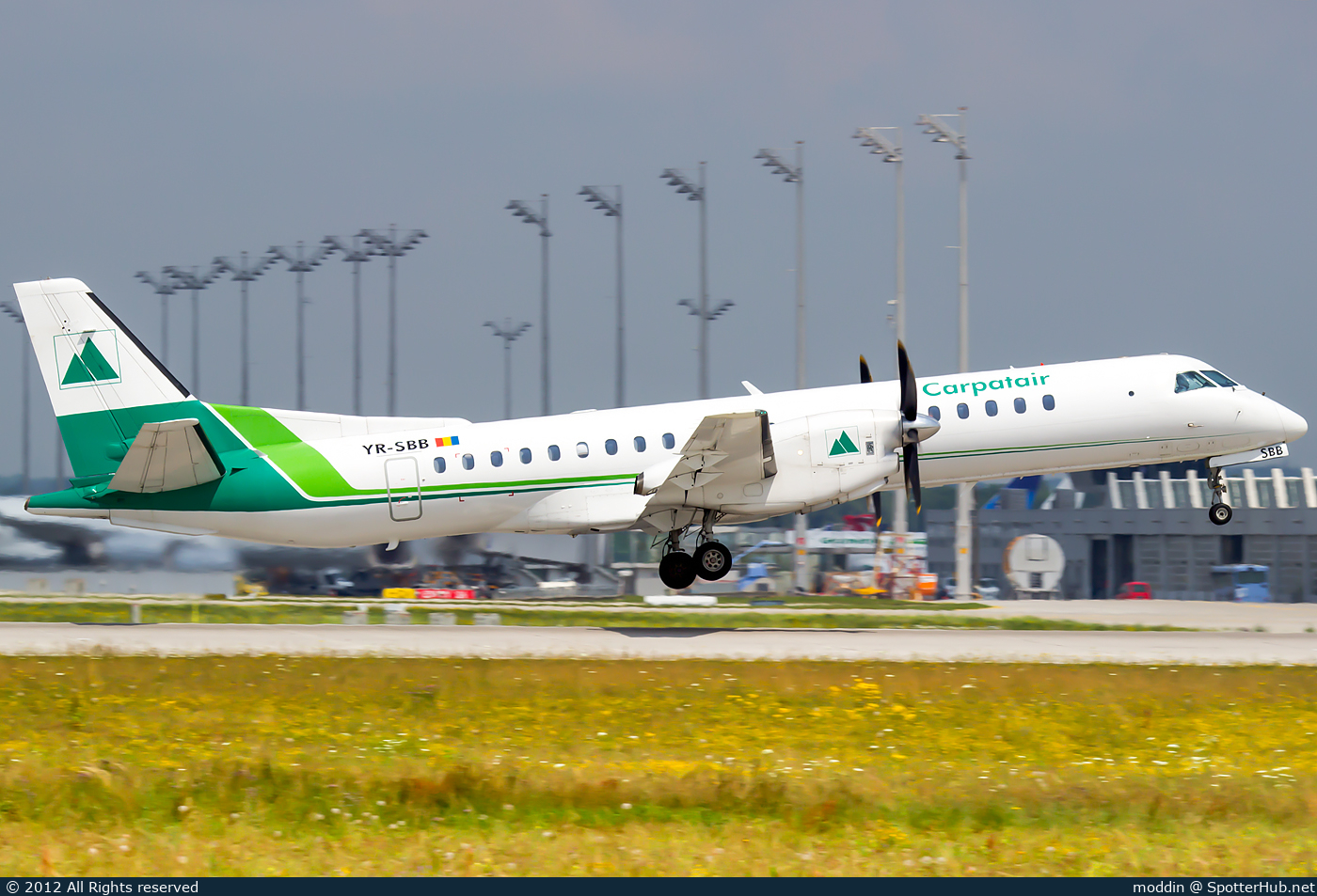 Photo of YR-SBB - Saab 2000 operated by Carpatair